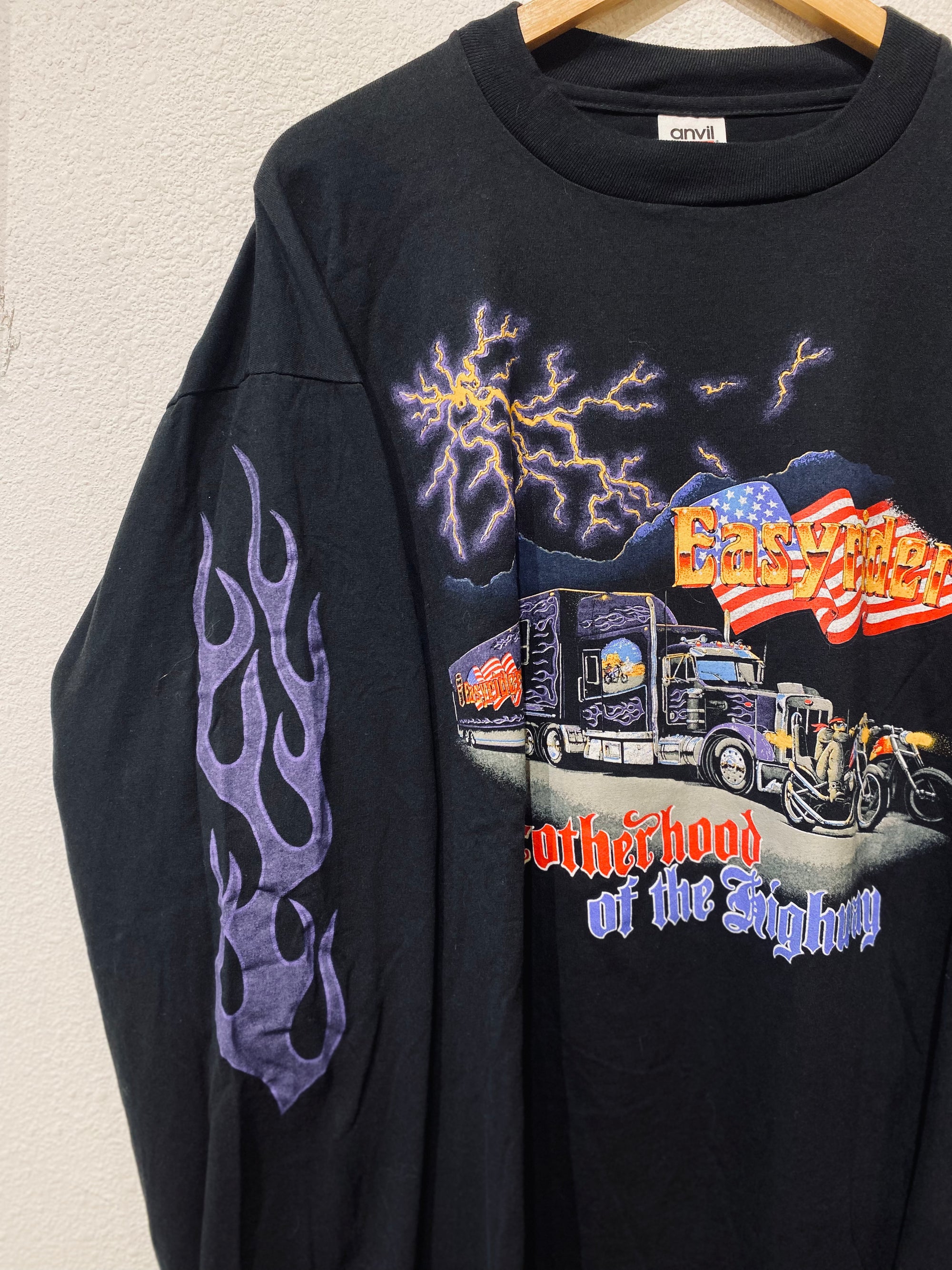 Easyriders Brotherhood on the Highway Vintage Long Sleeve