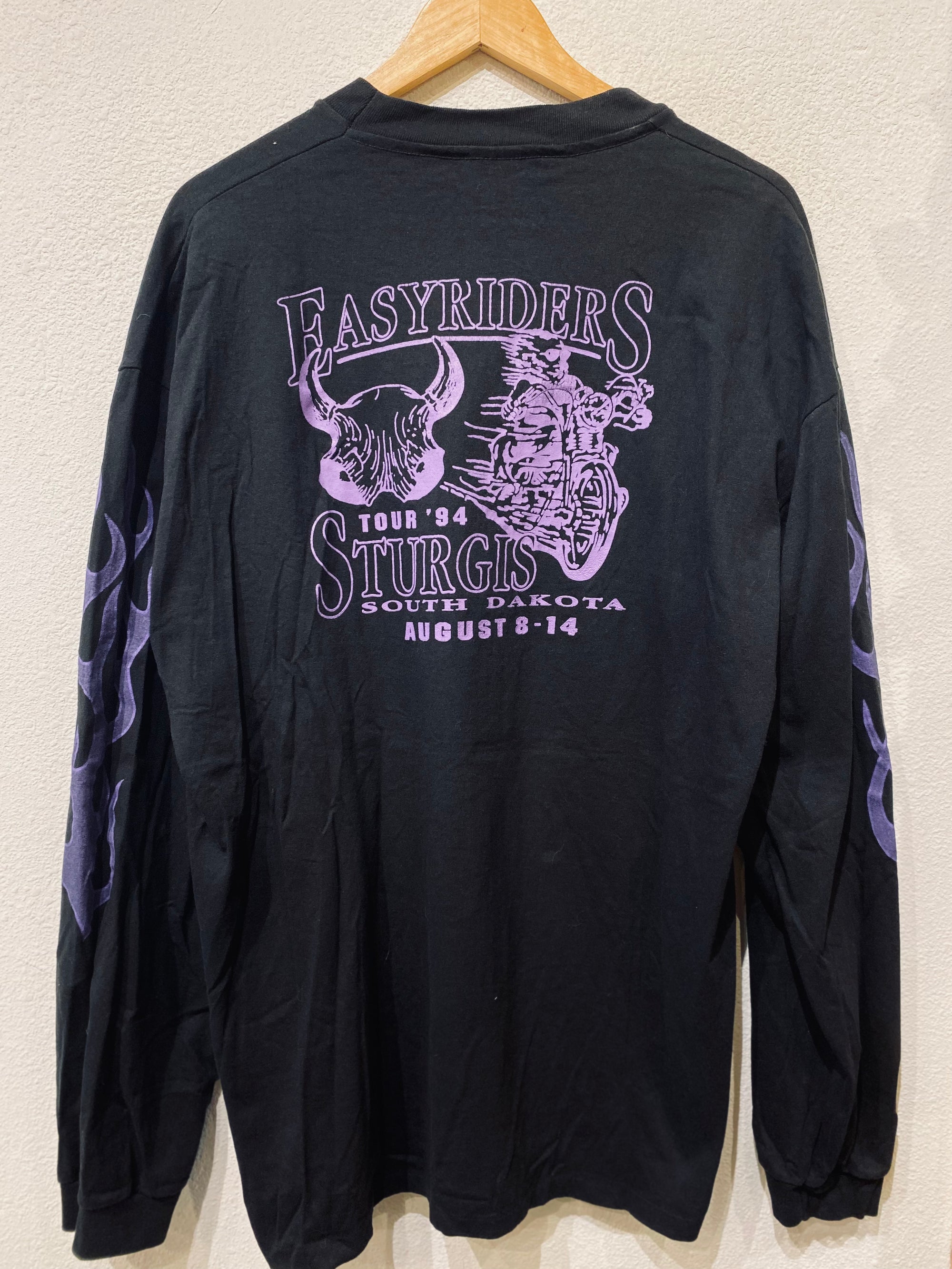 Easyriders Brotherhood on the Highway Vintage Long Sleeve