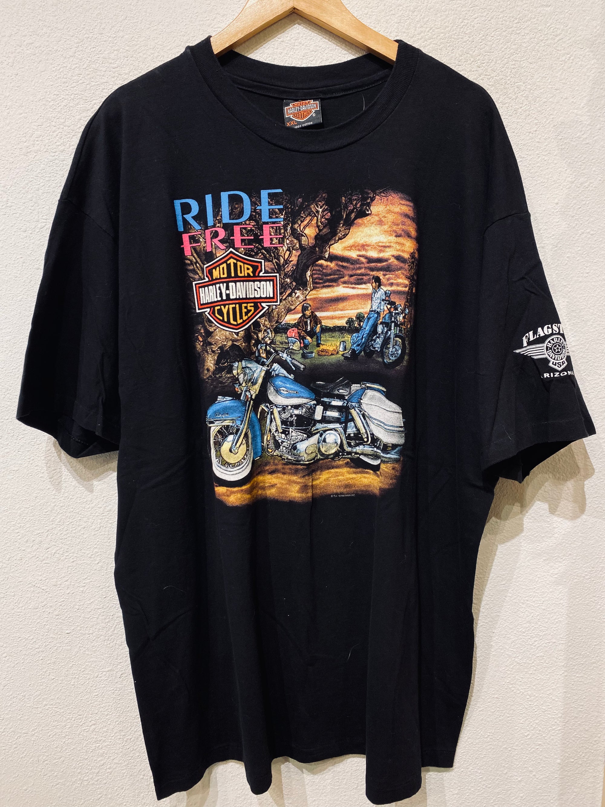 Ride Free Harley Vintage Tee