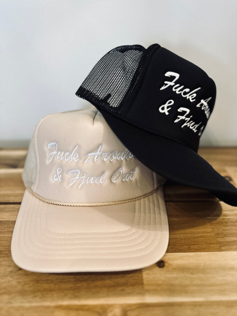Find Out Trucker Hat