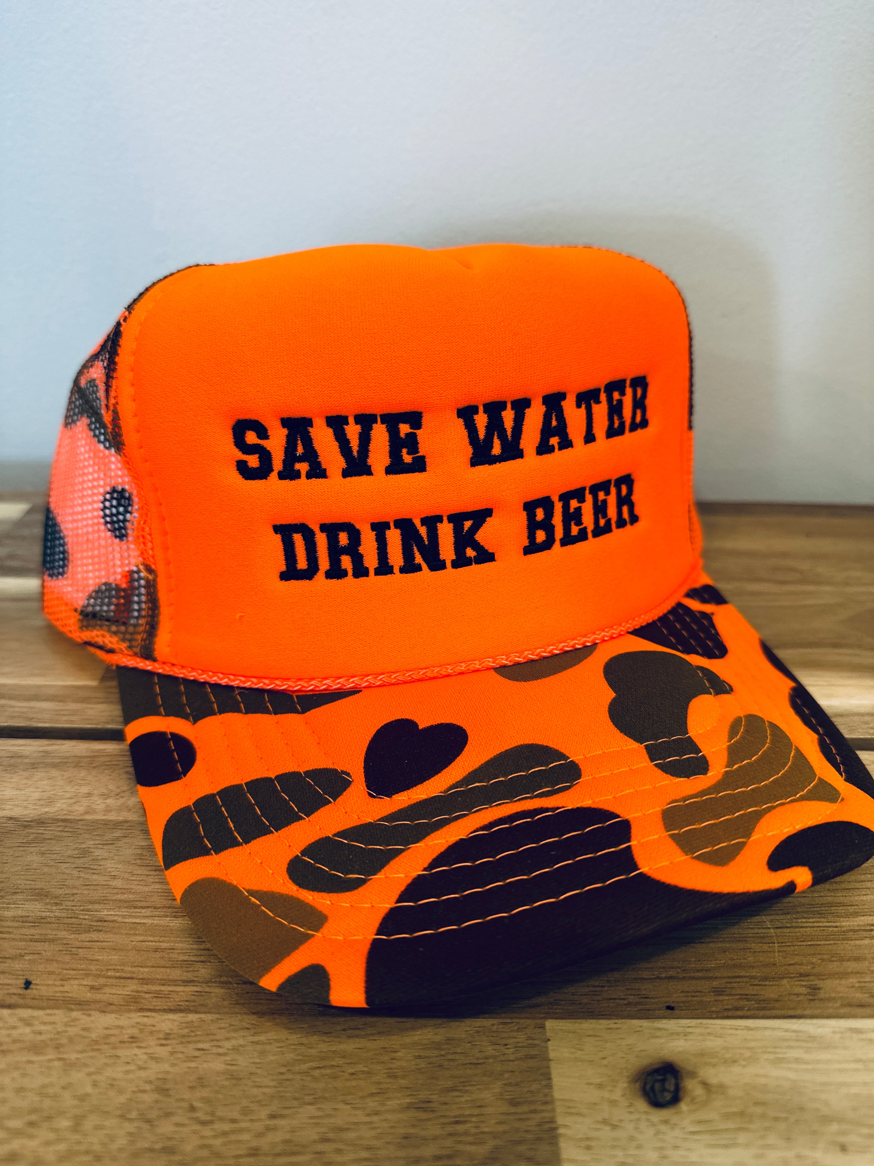 Save Water Trucker Hat