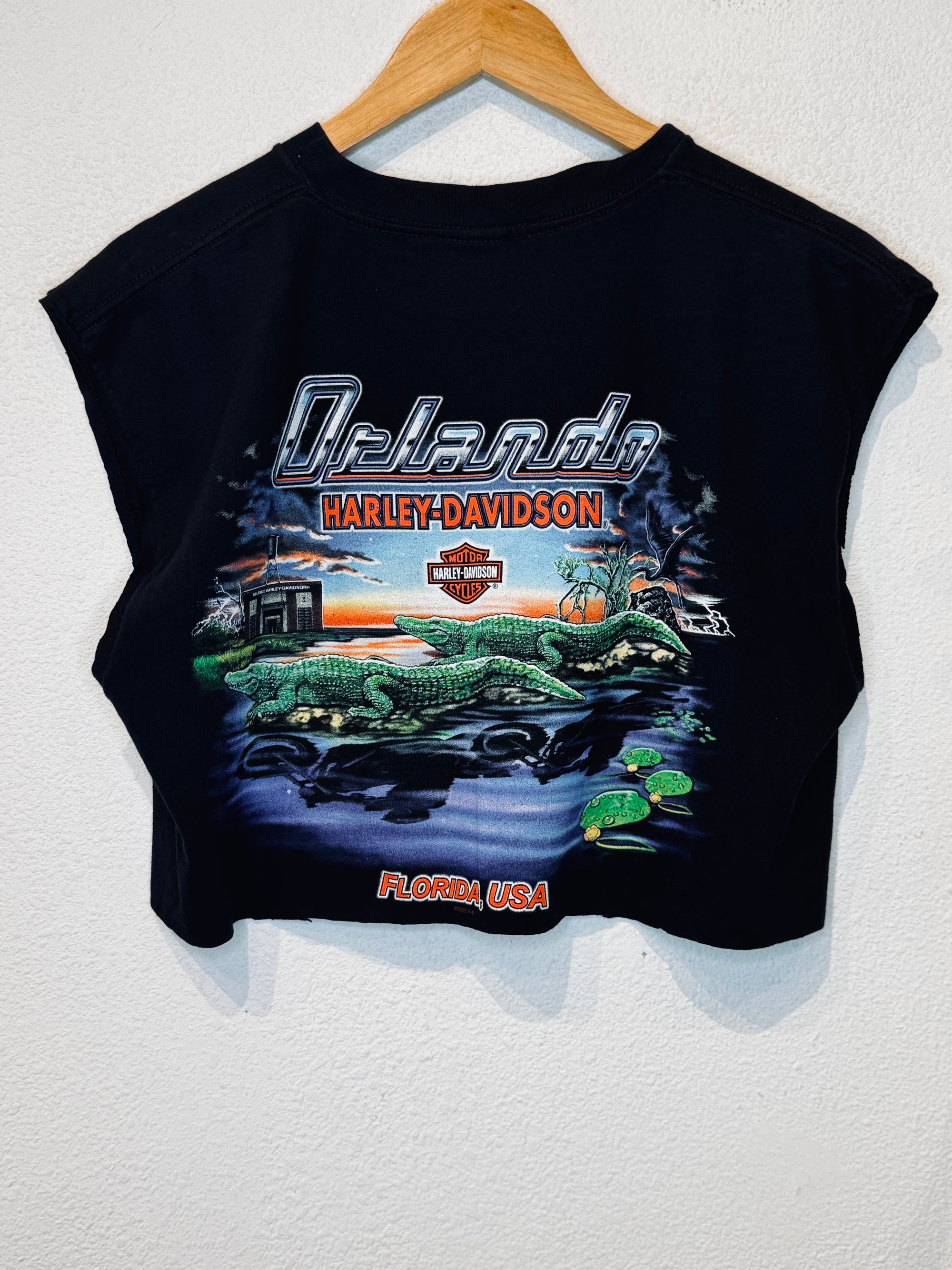 Orlando Harley Vintage Crop Tank