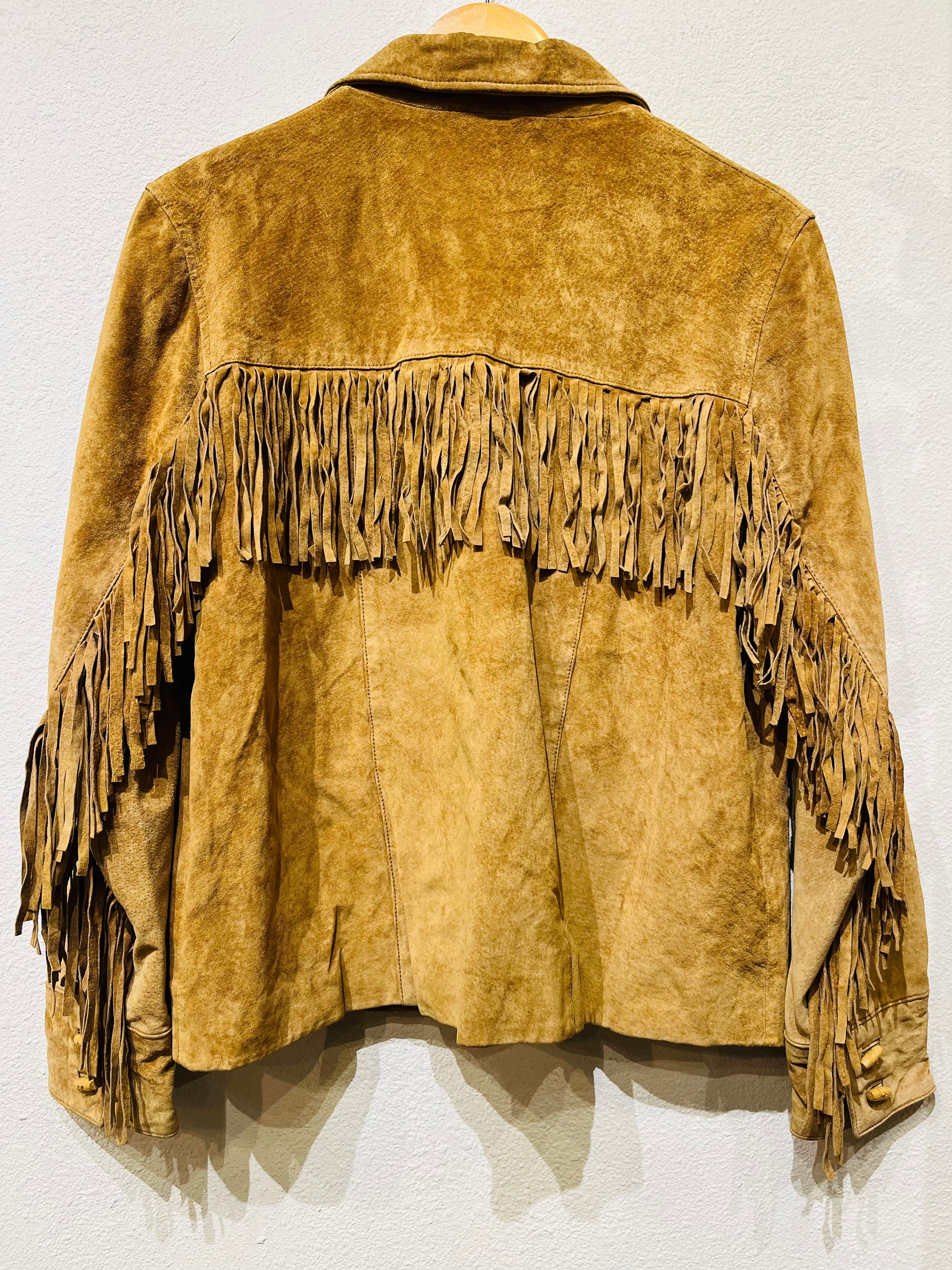 Fringe Vintage Suede Jacket