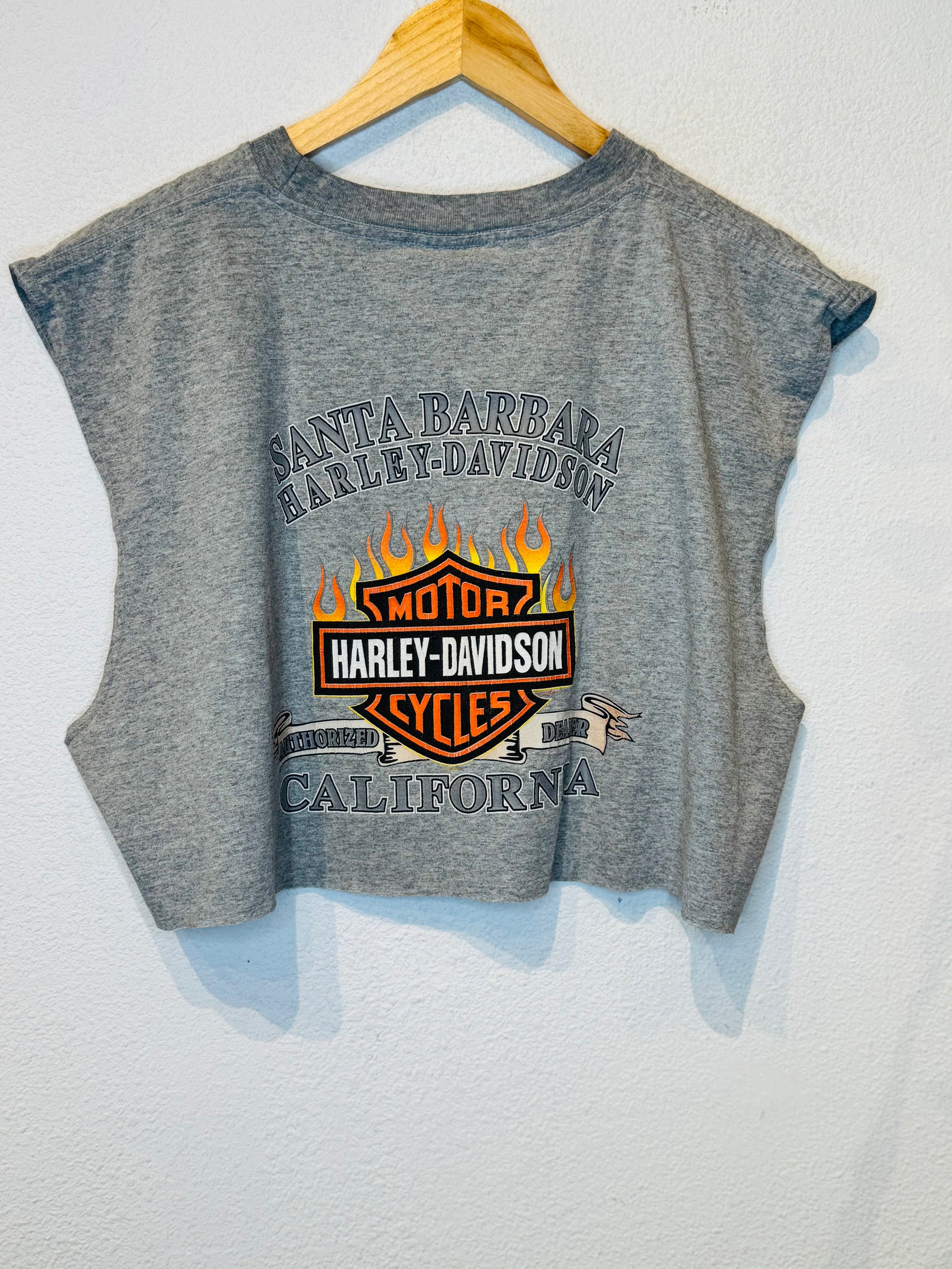 Santa Barbara Harley Vintage Crop Tank