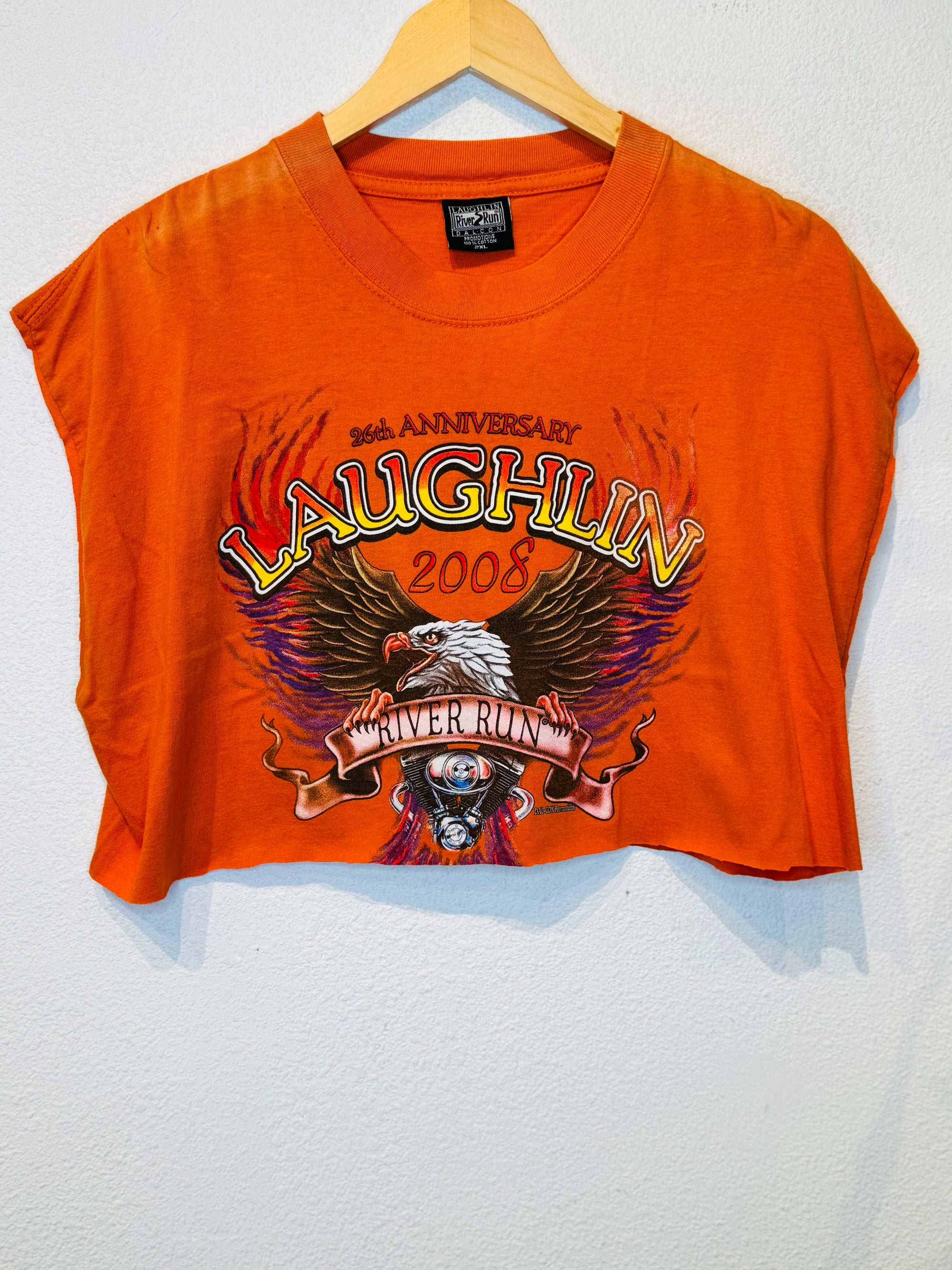 Laughlin '08 Vintage Crop Tank