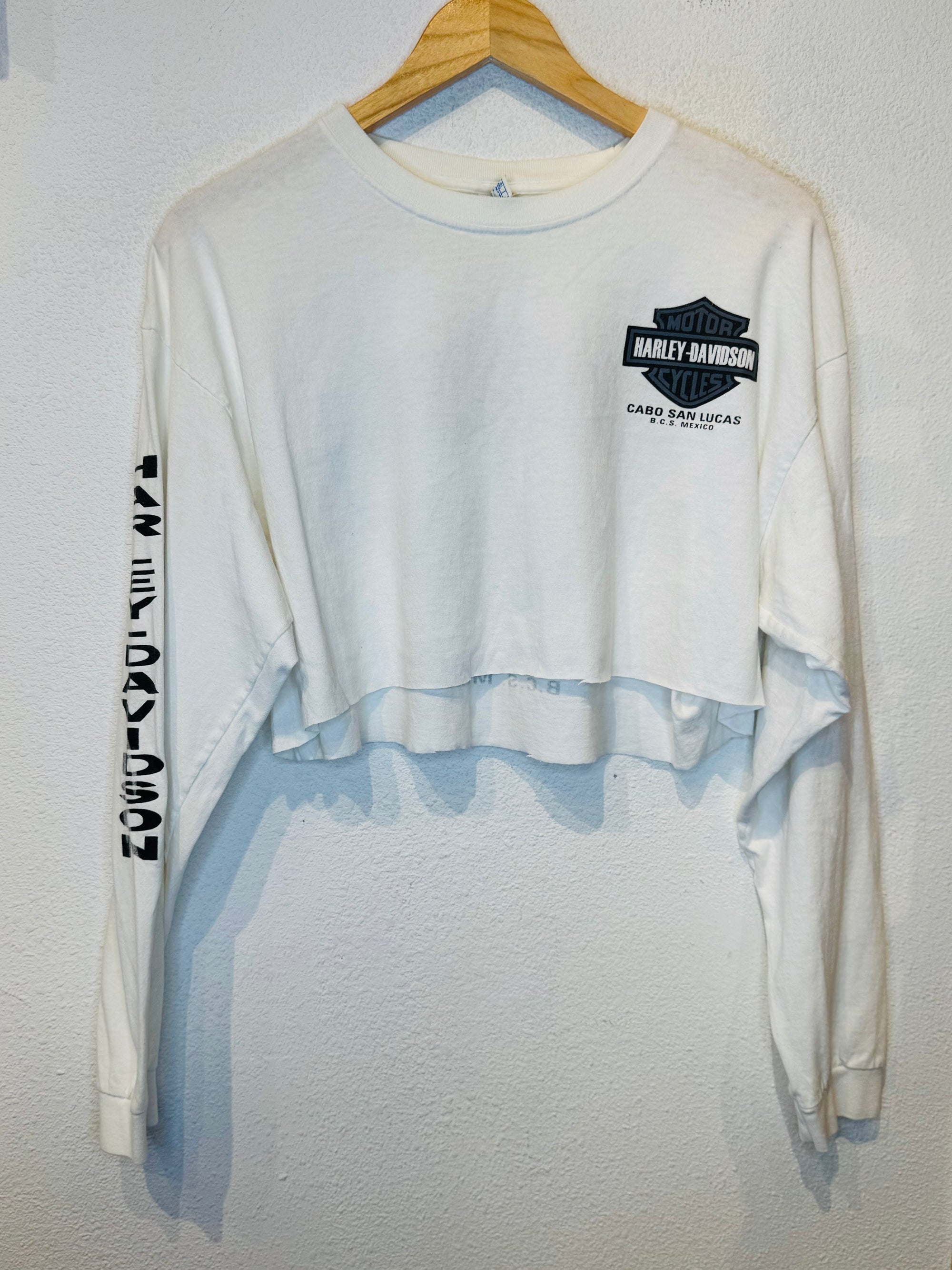 Cabo Harley Vintage Crop Long Sleeve