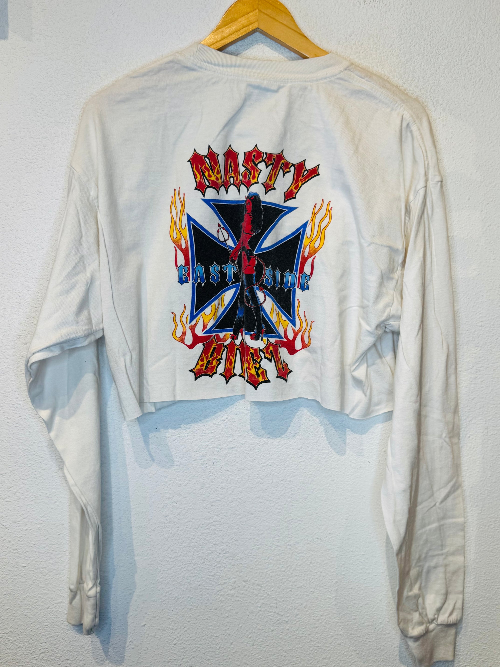 Nasty Vintage Crop Long Sleeve