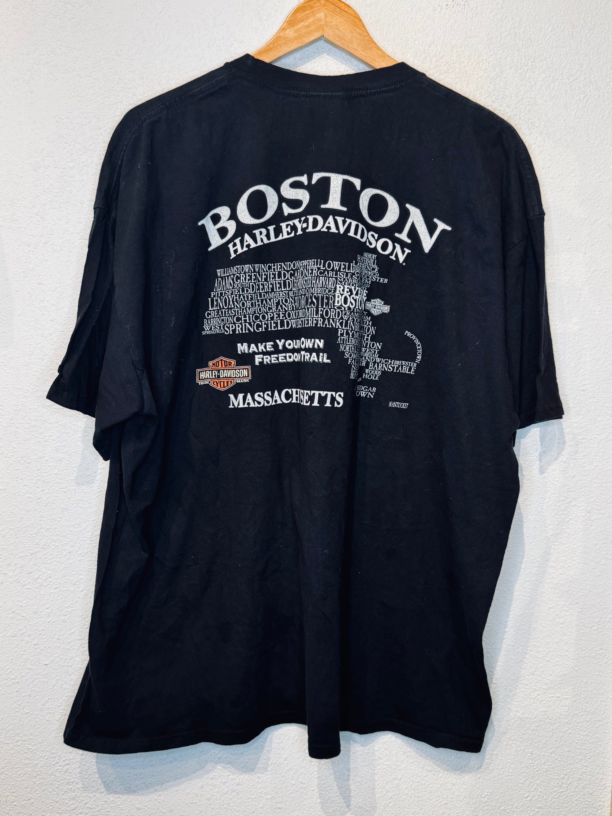 Boston Harley Vintage Tee