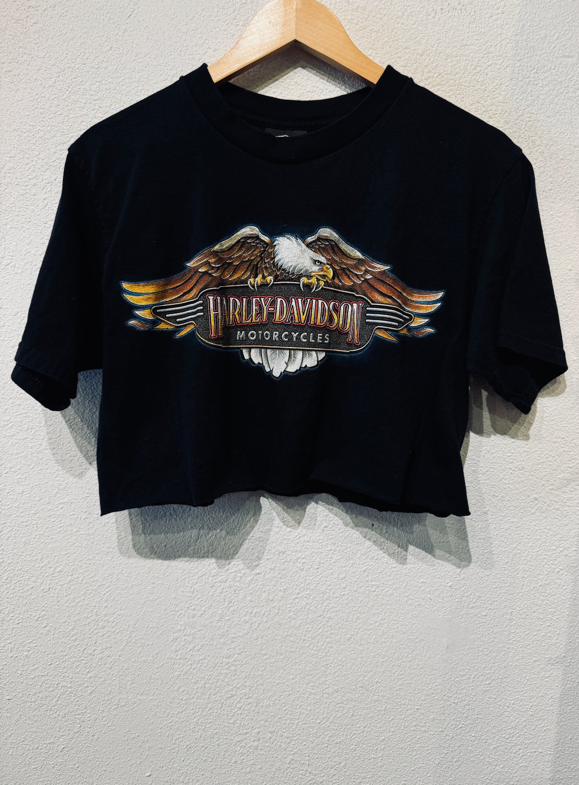 Golden Gate Harley Vintage Crop Tee