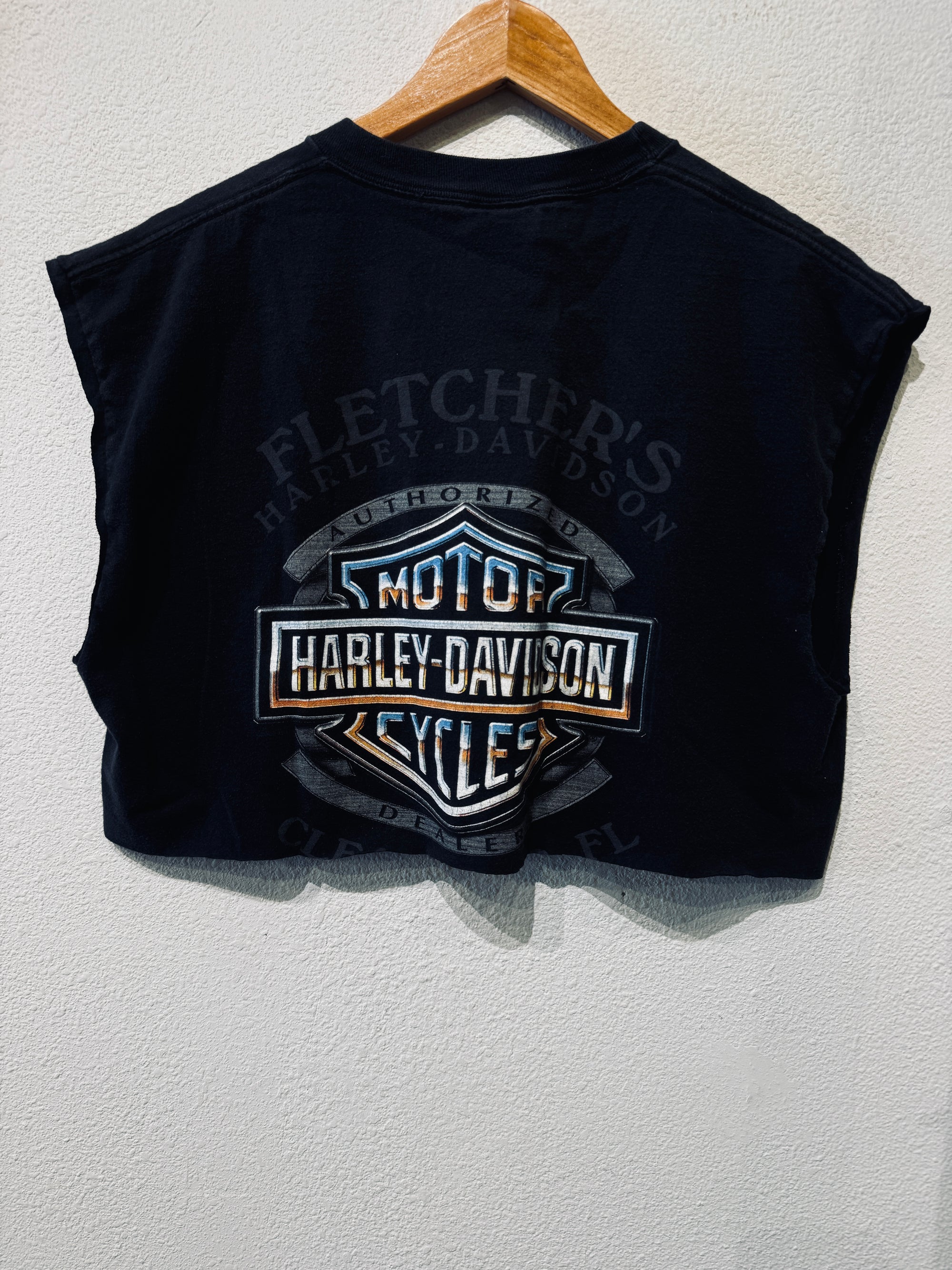 Fletchers Harley Vintage Crop Tank