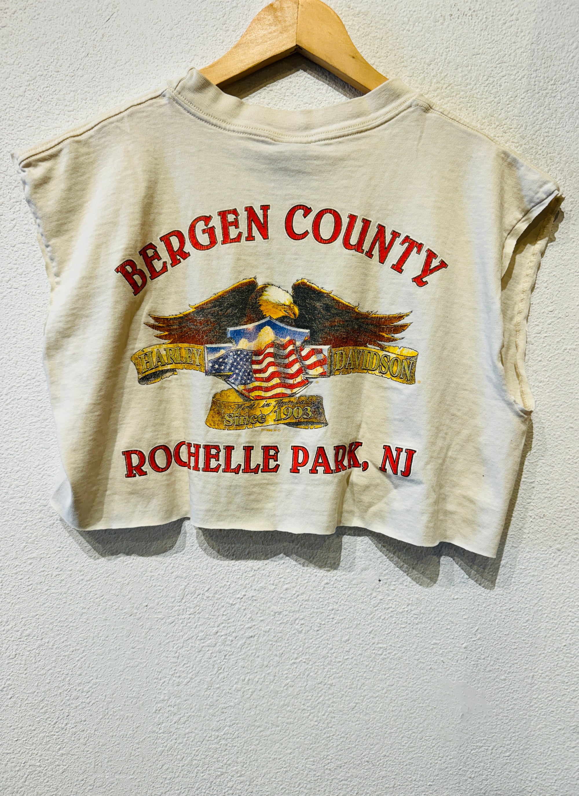 Bergen Harley Vintage Crop Tank