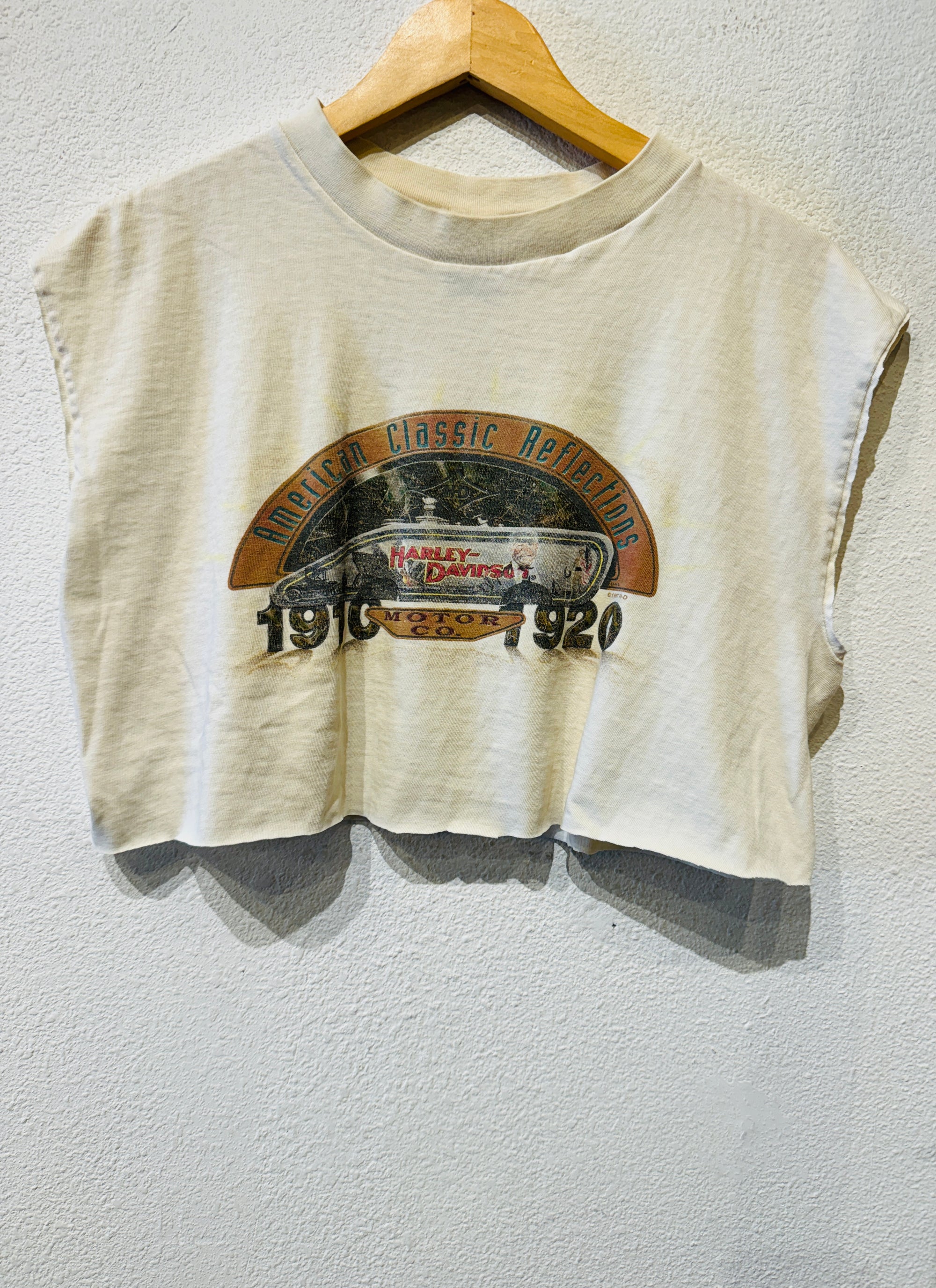 Bergen Harley Vintage Crop Tank