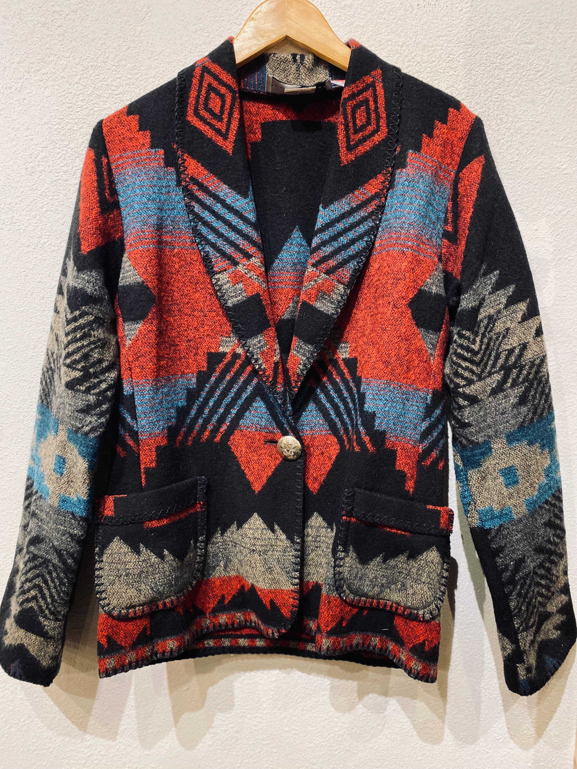 Aztec Blanket Vintage Jacket