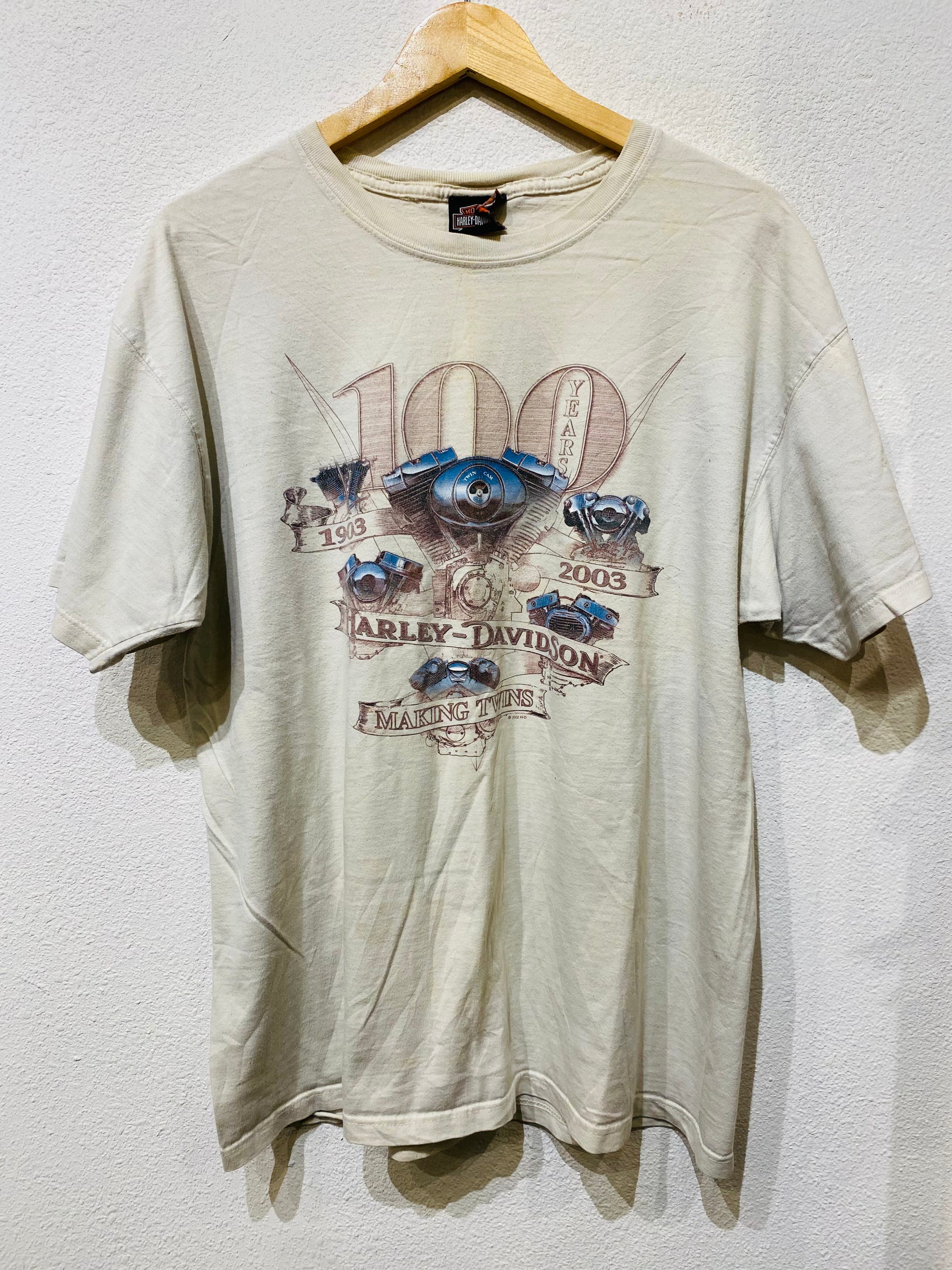 100 Years Harley Vintage Tee