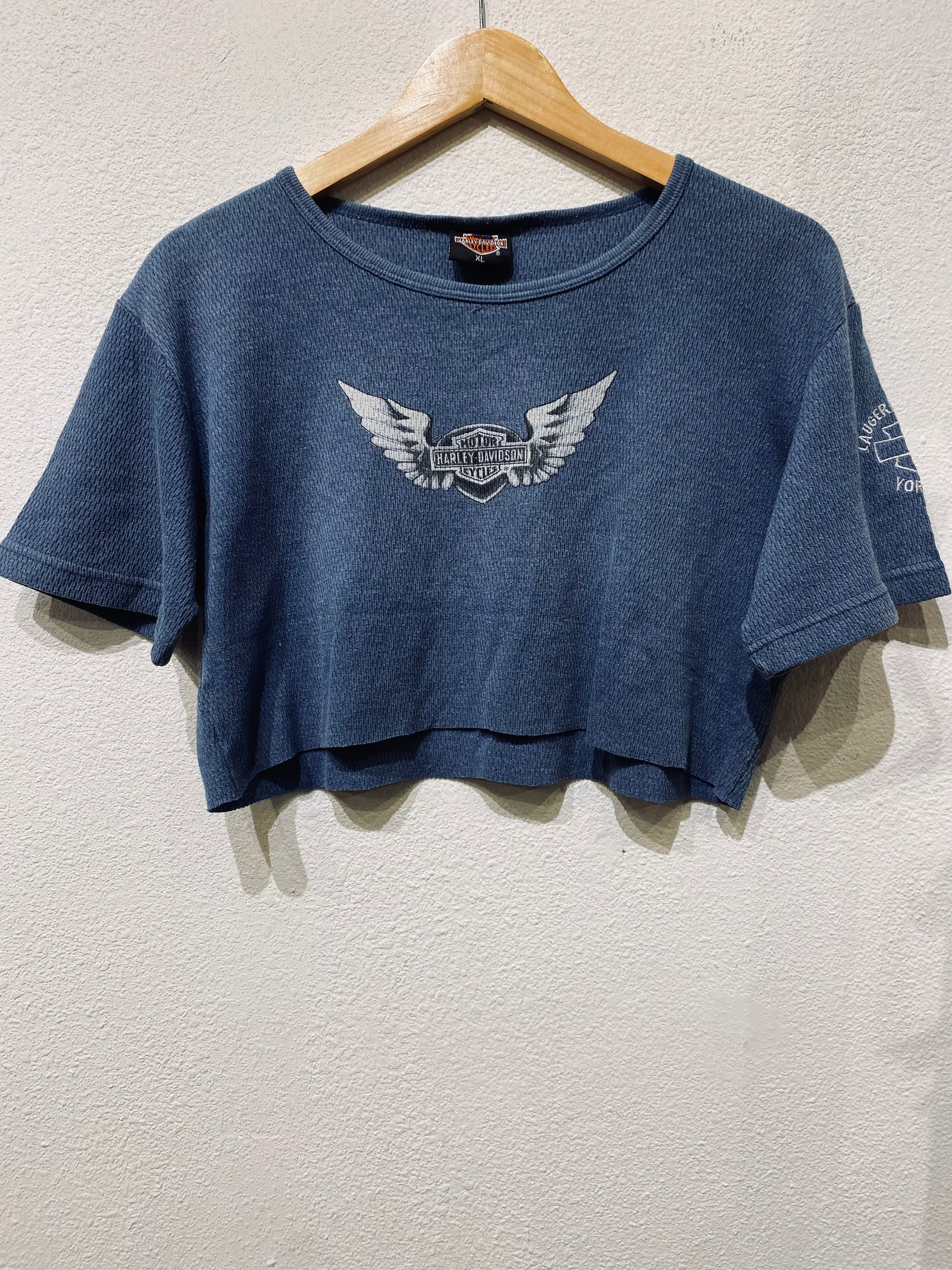 York Harley Vintage Crop Tee