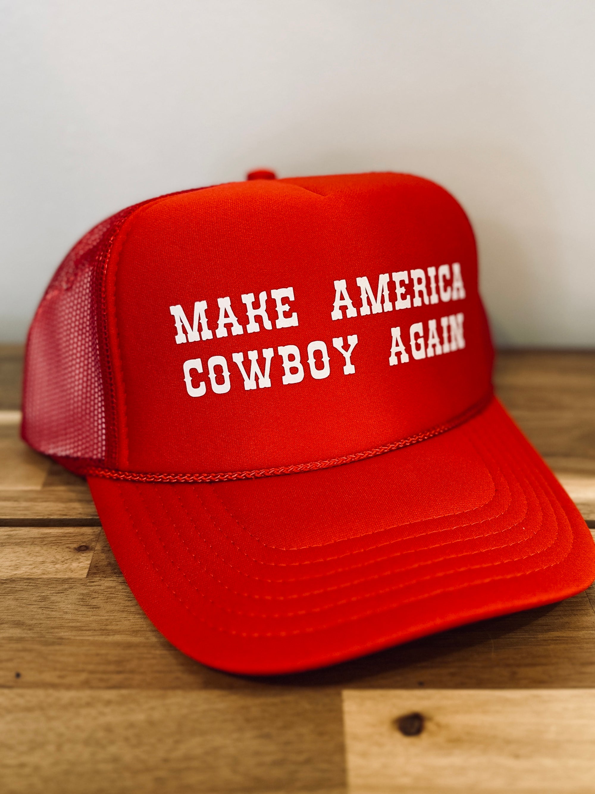 Cowboy Again Trucker Hat