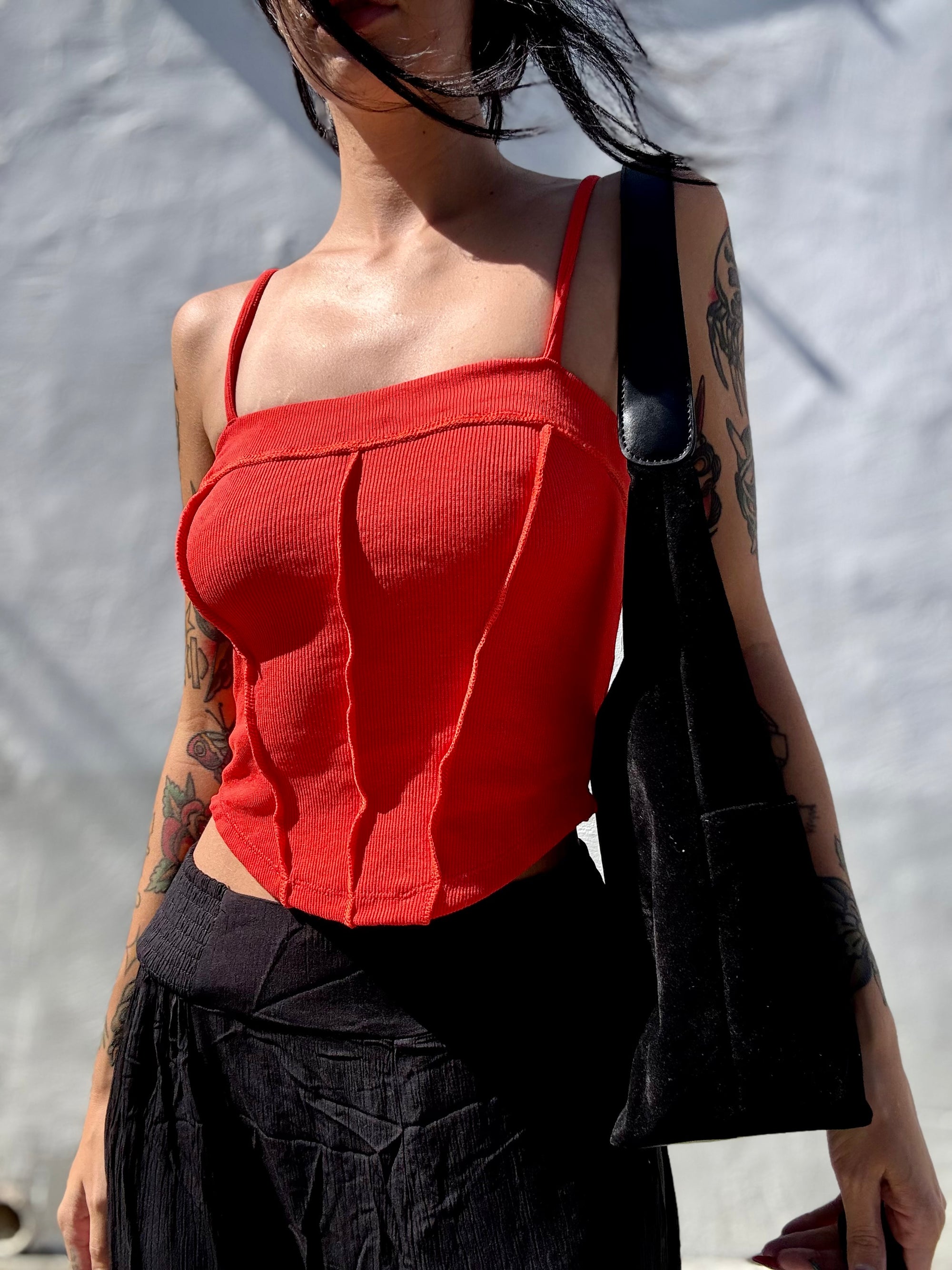 Corset Stitch Cami