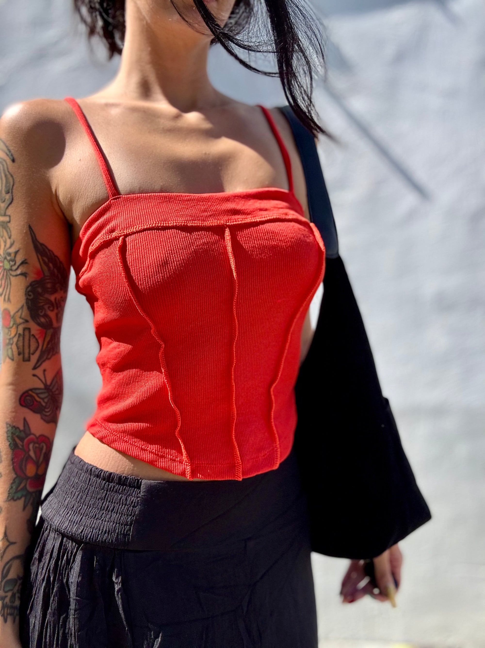 Corset Stitch Cami