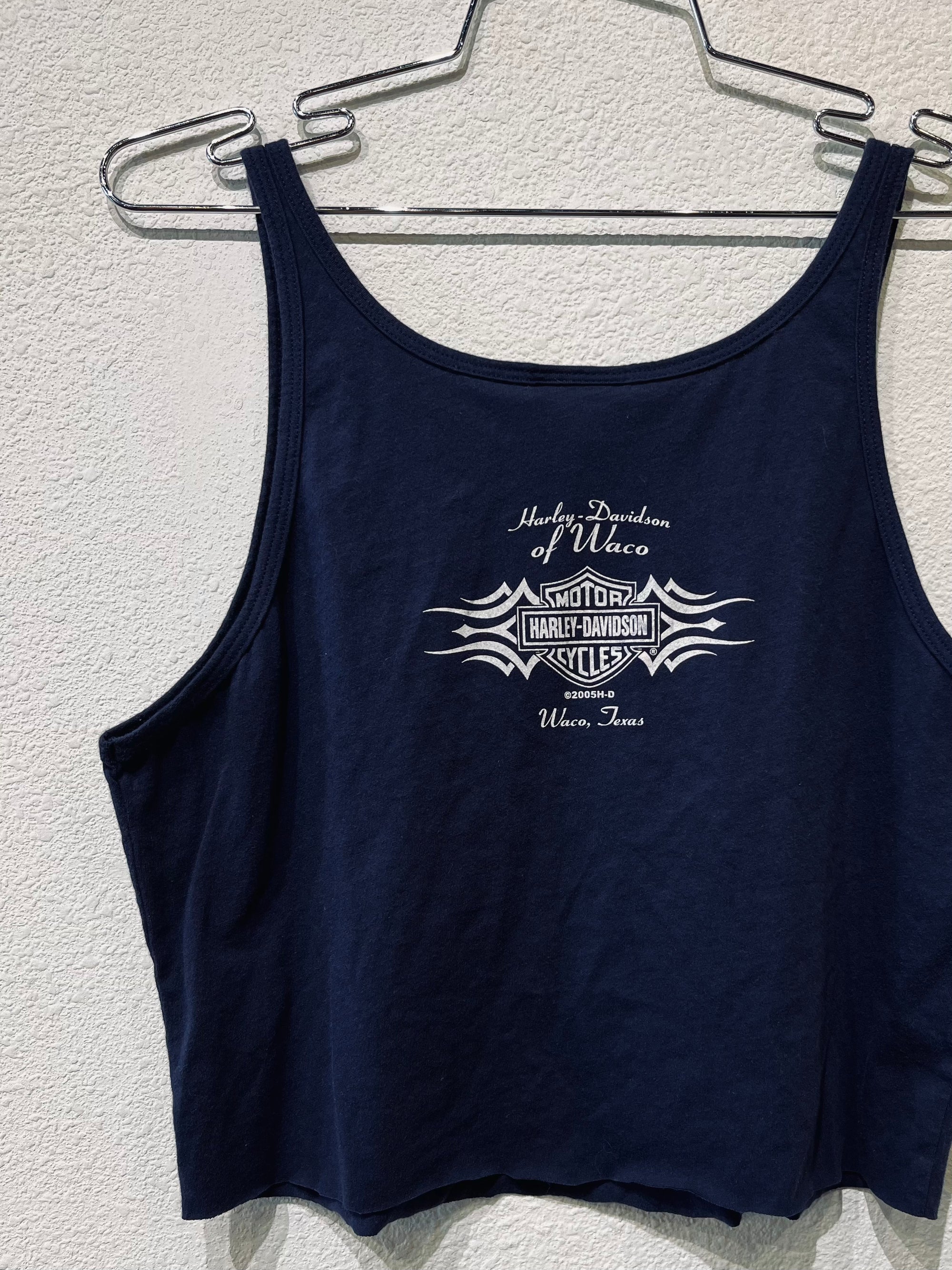 Waco Harley Vintage Crop Tank