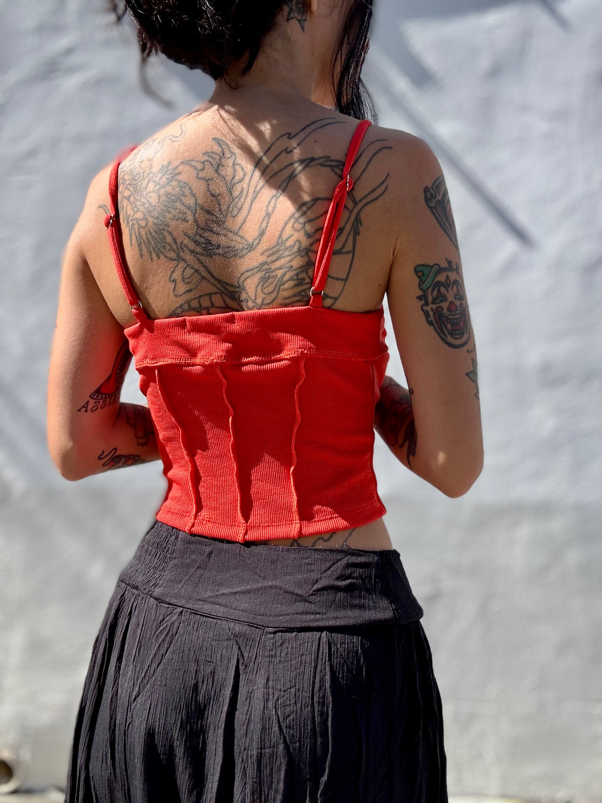 Corset Stitch Cami