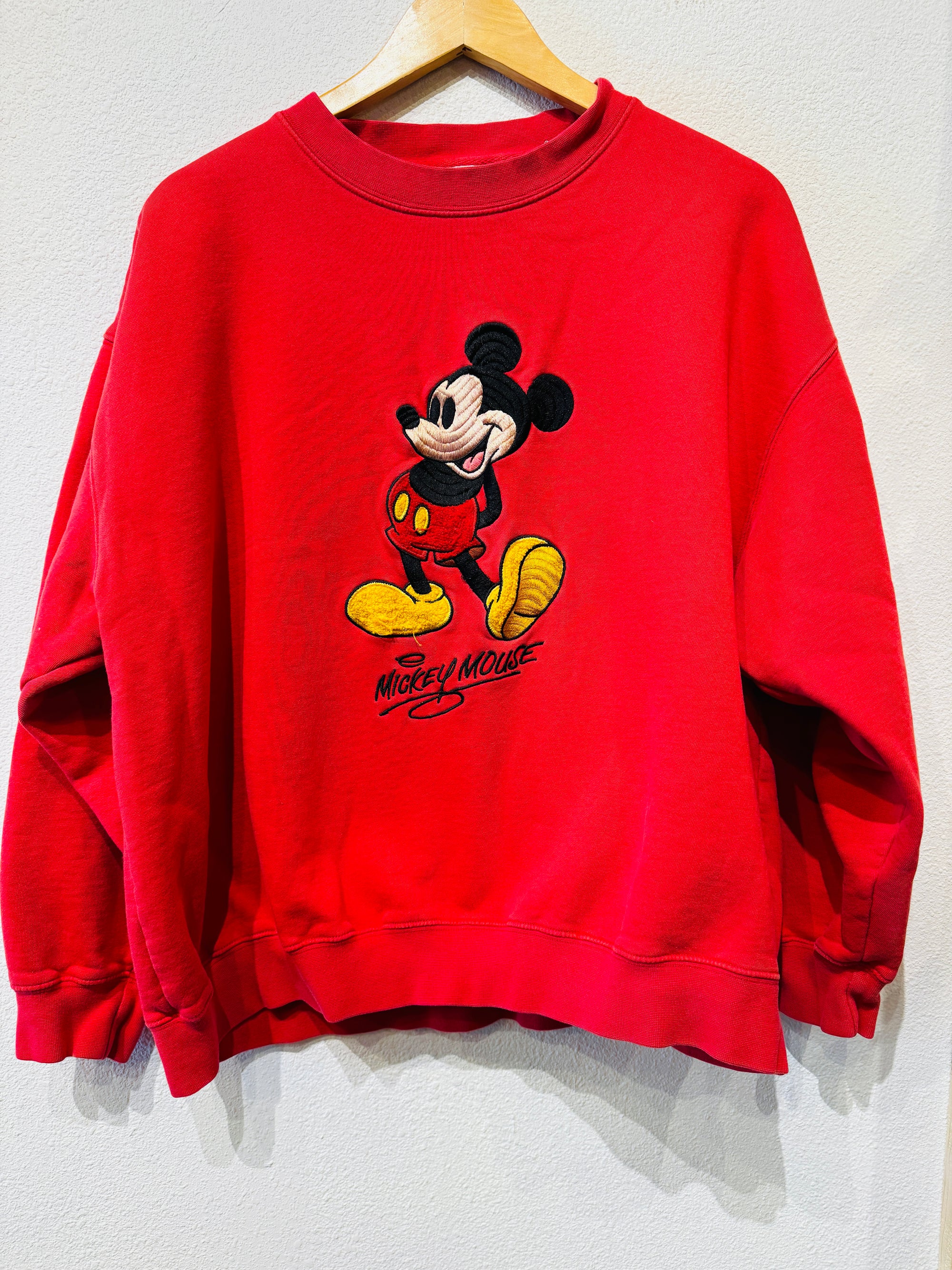 Embroidered Mickey Vintage Crewneck