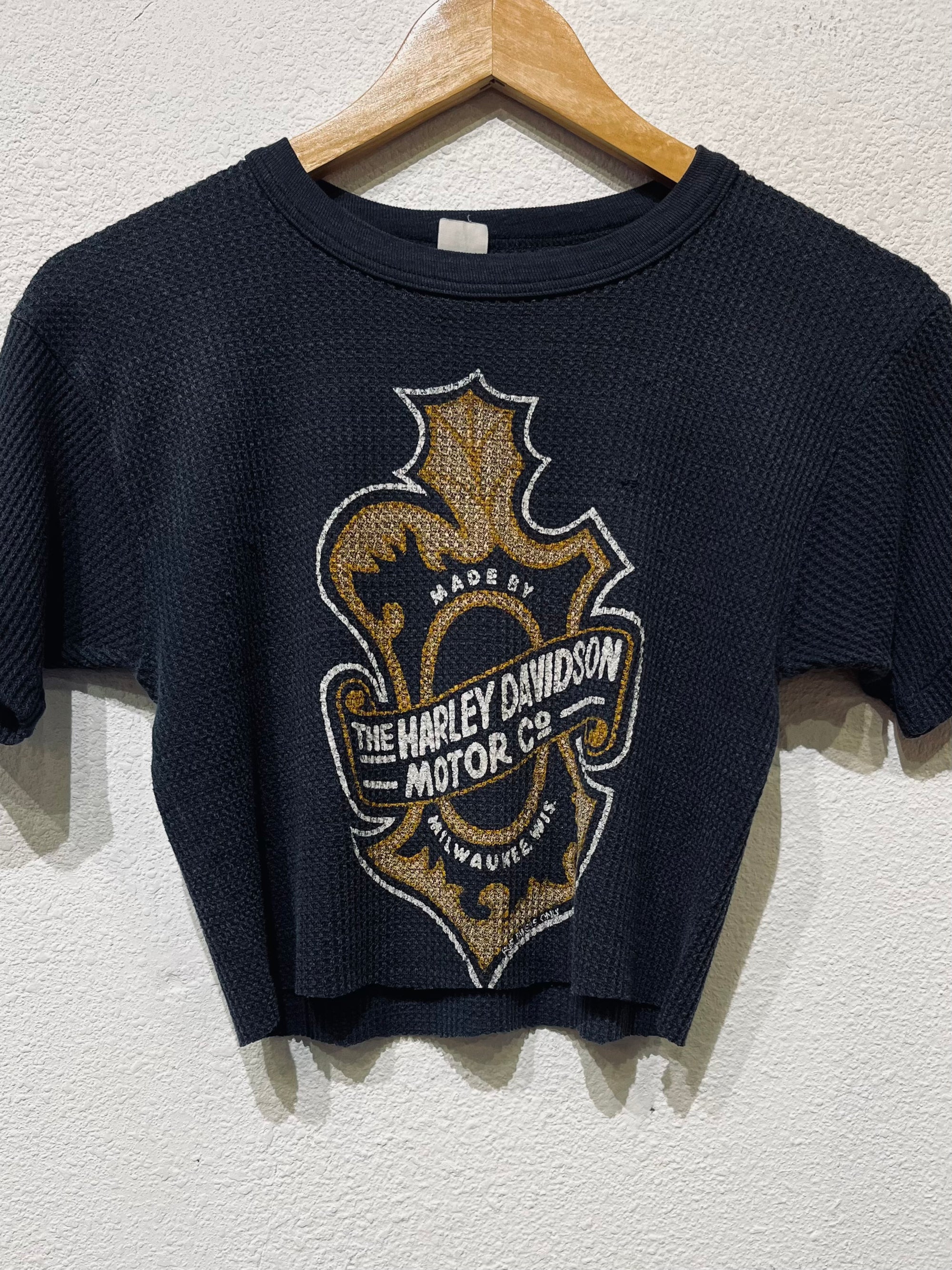 Championship Harley Vintage Crop Tee