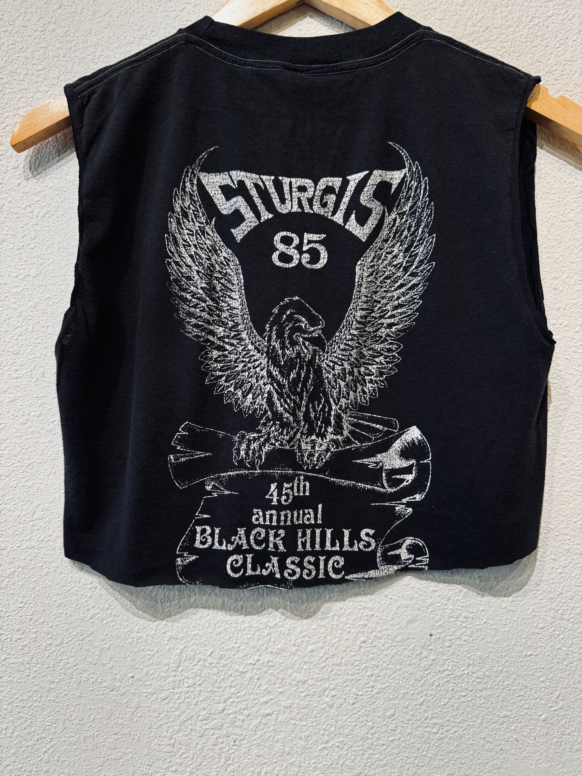 Way of Life Sturgis '85 Vintage Crop Tank