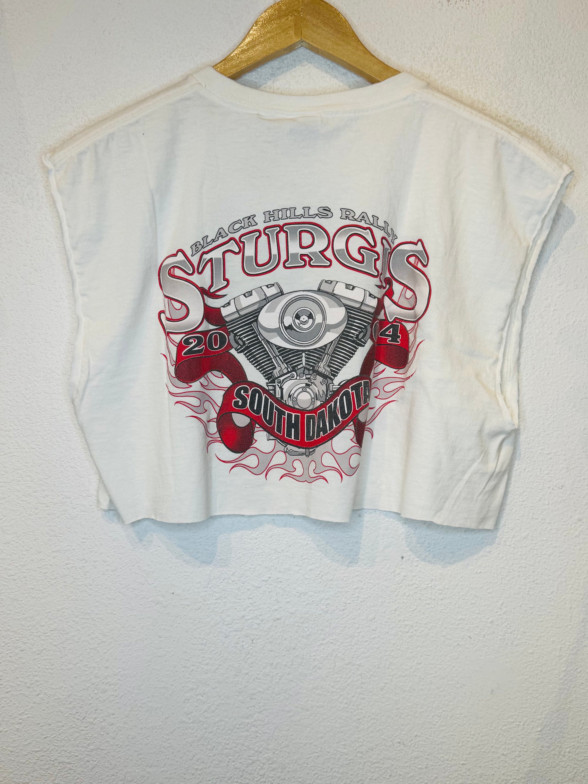 Sturgis '04 Vintage Crop Tank