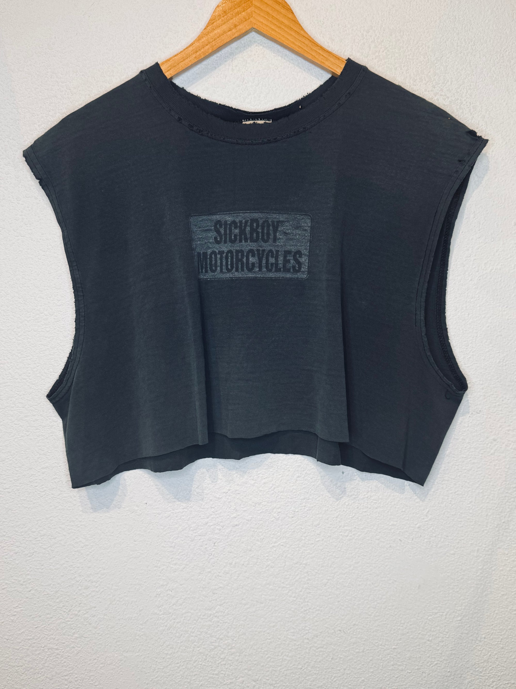 Sickboy Moto Vintage Crop Tank