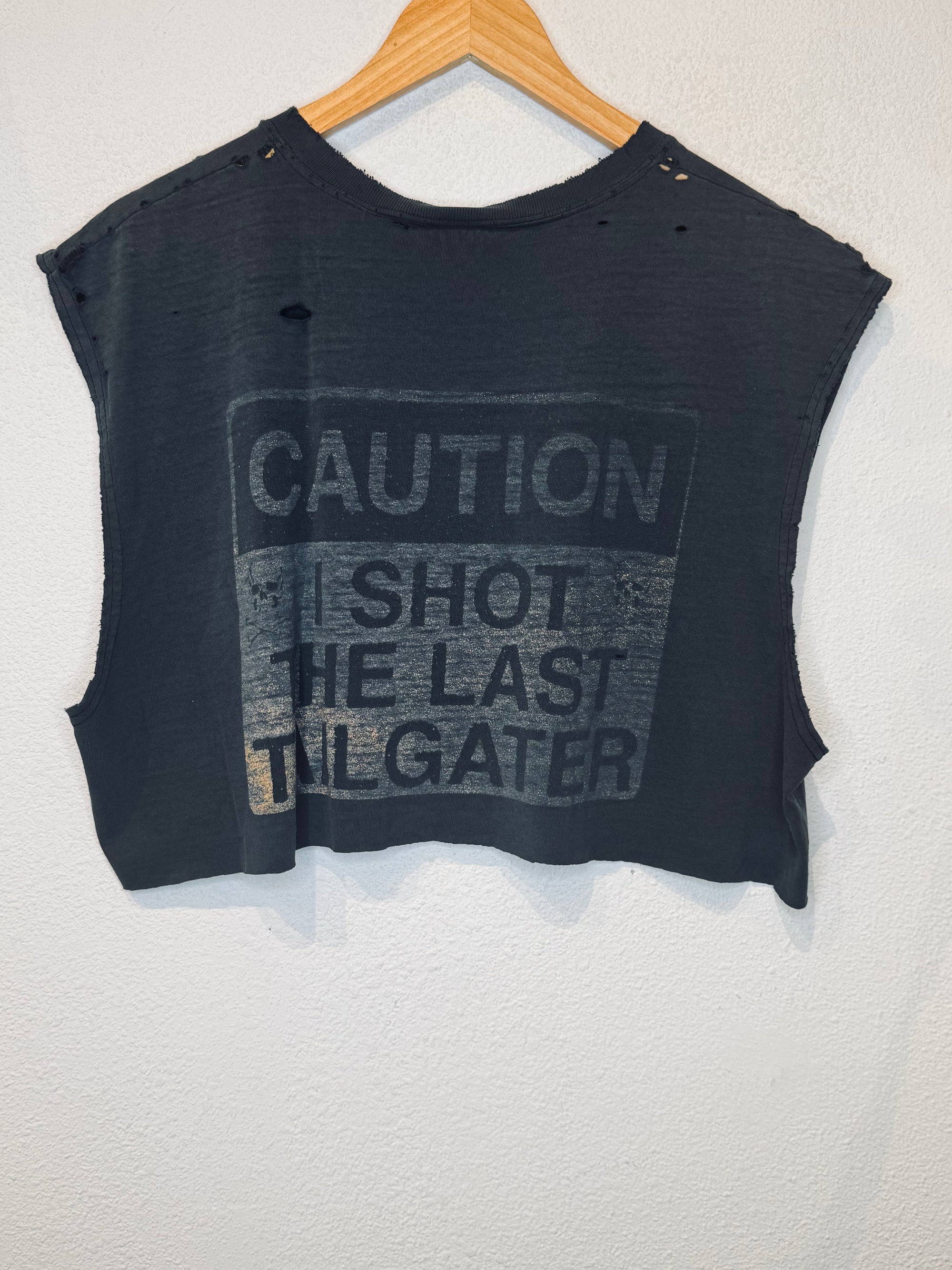 Sickboy Moto Vintage Crop Tank