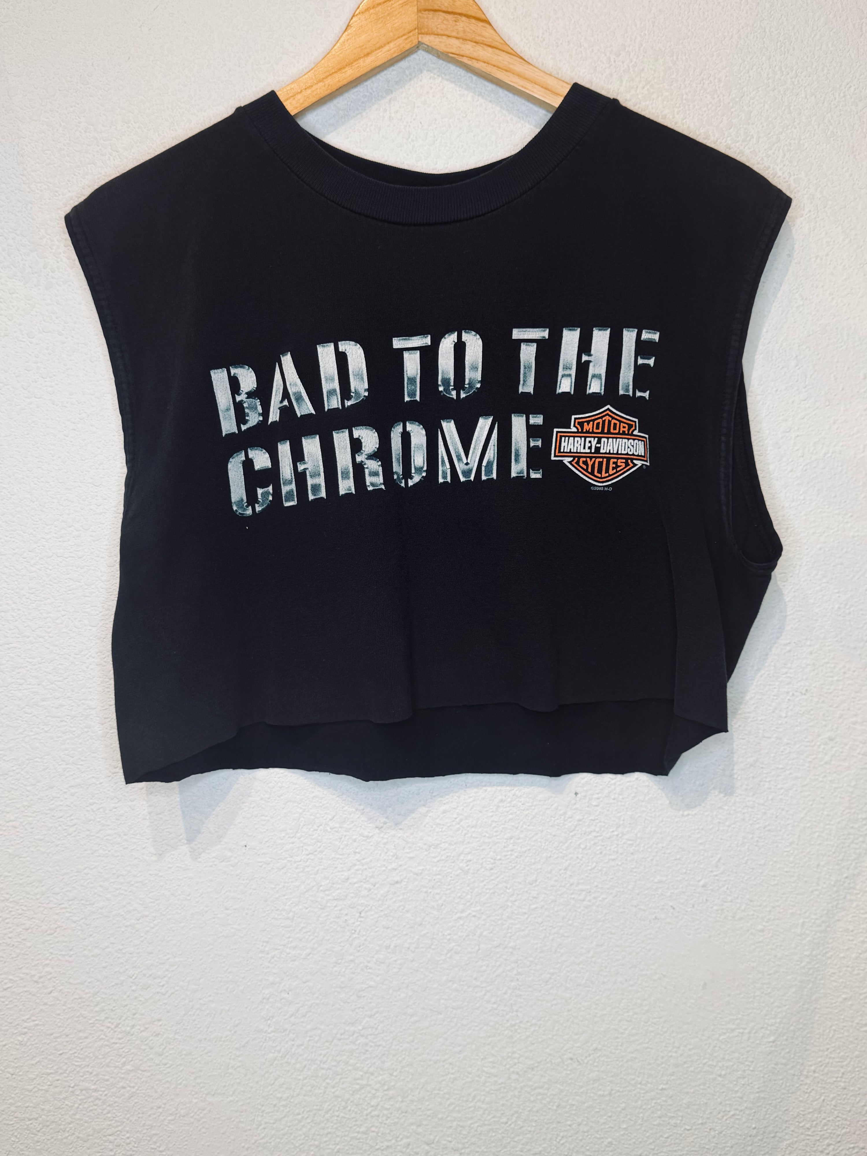 Bad Harley Vintage Crop Tank