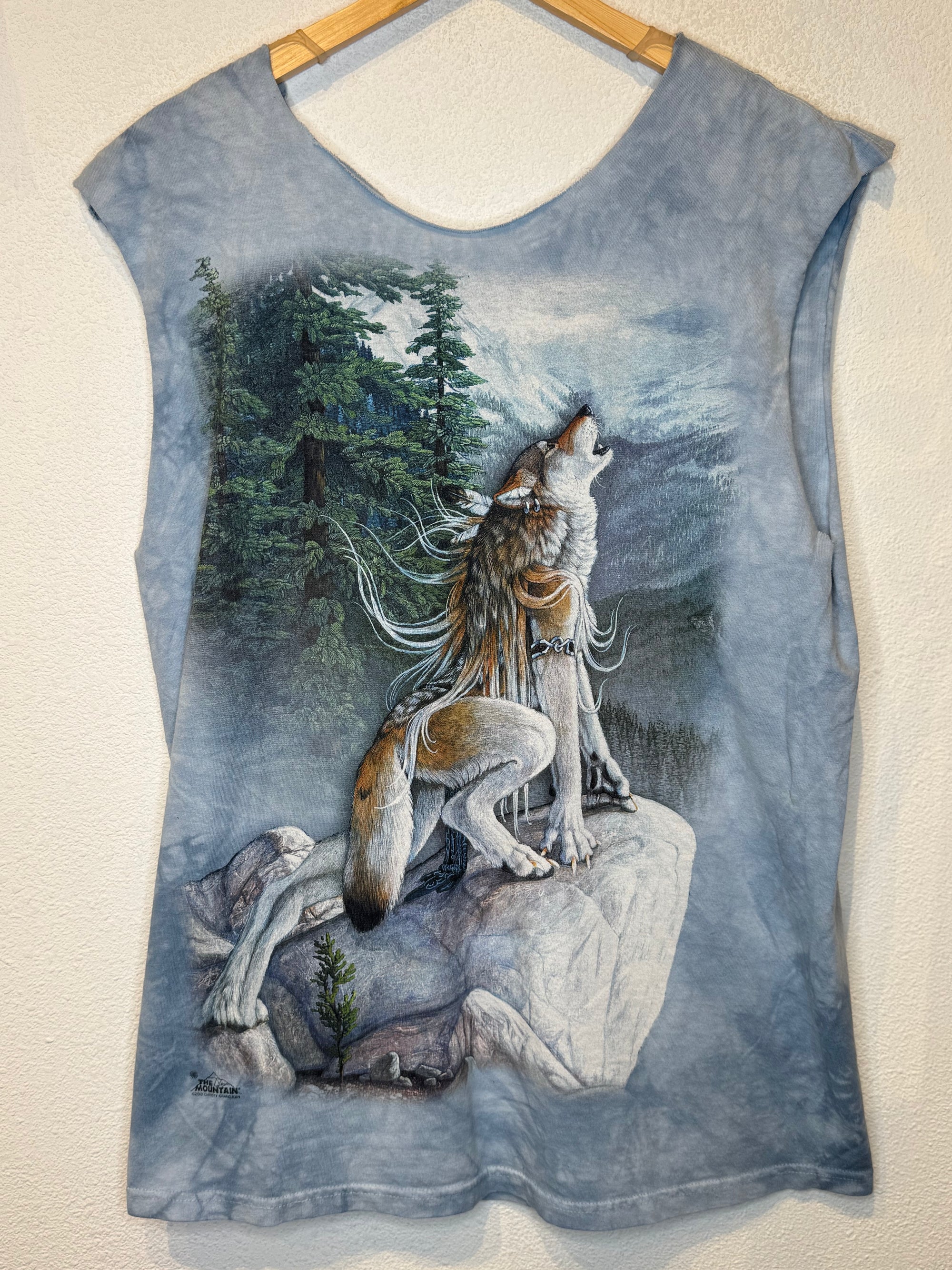 Wolf Girl Vintage Tank