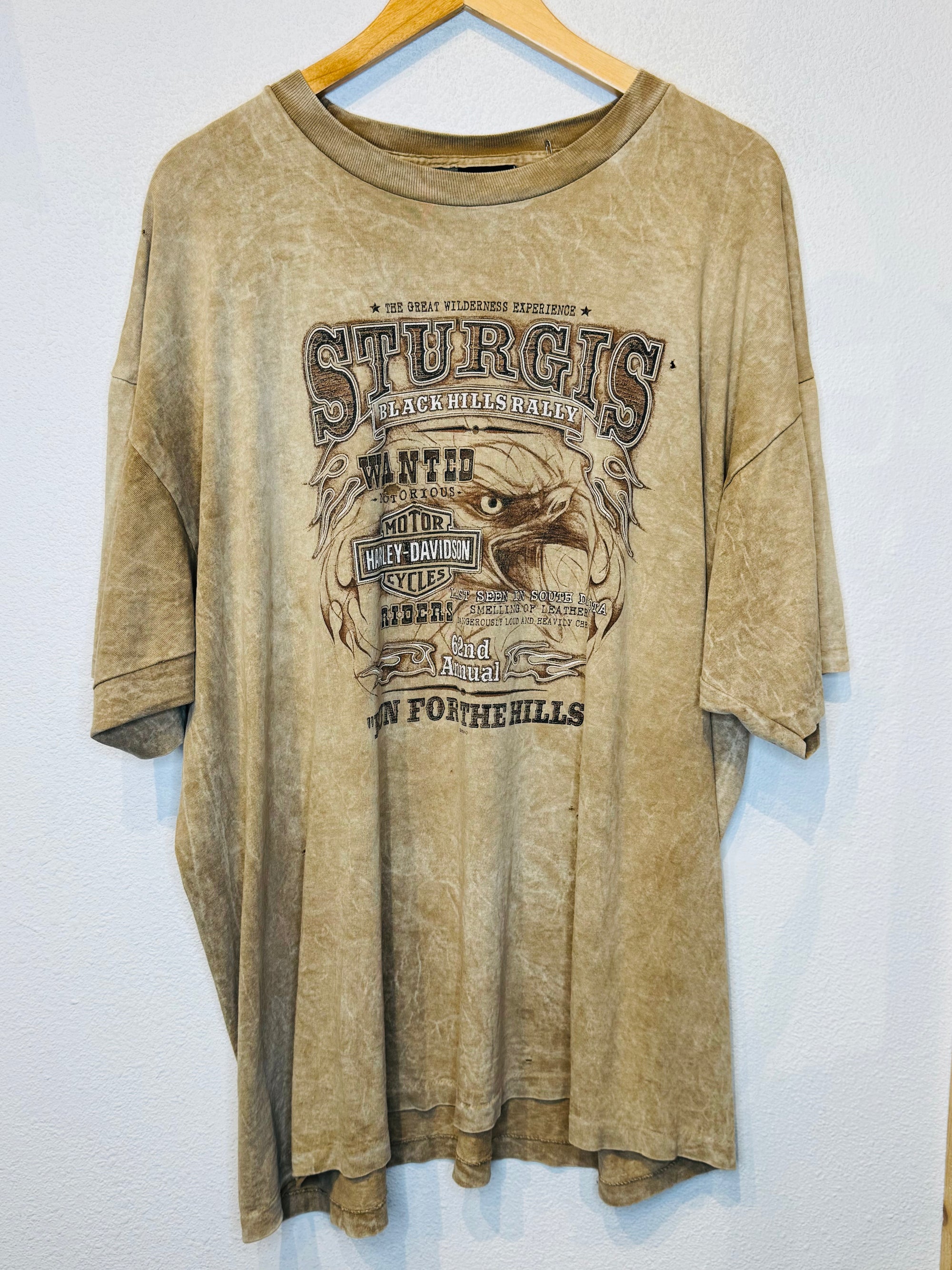 Sturgis Wanted Harley Vintage Tee