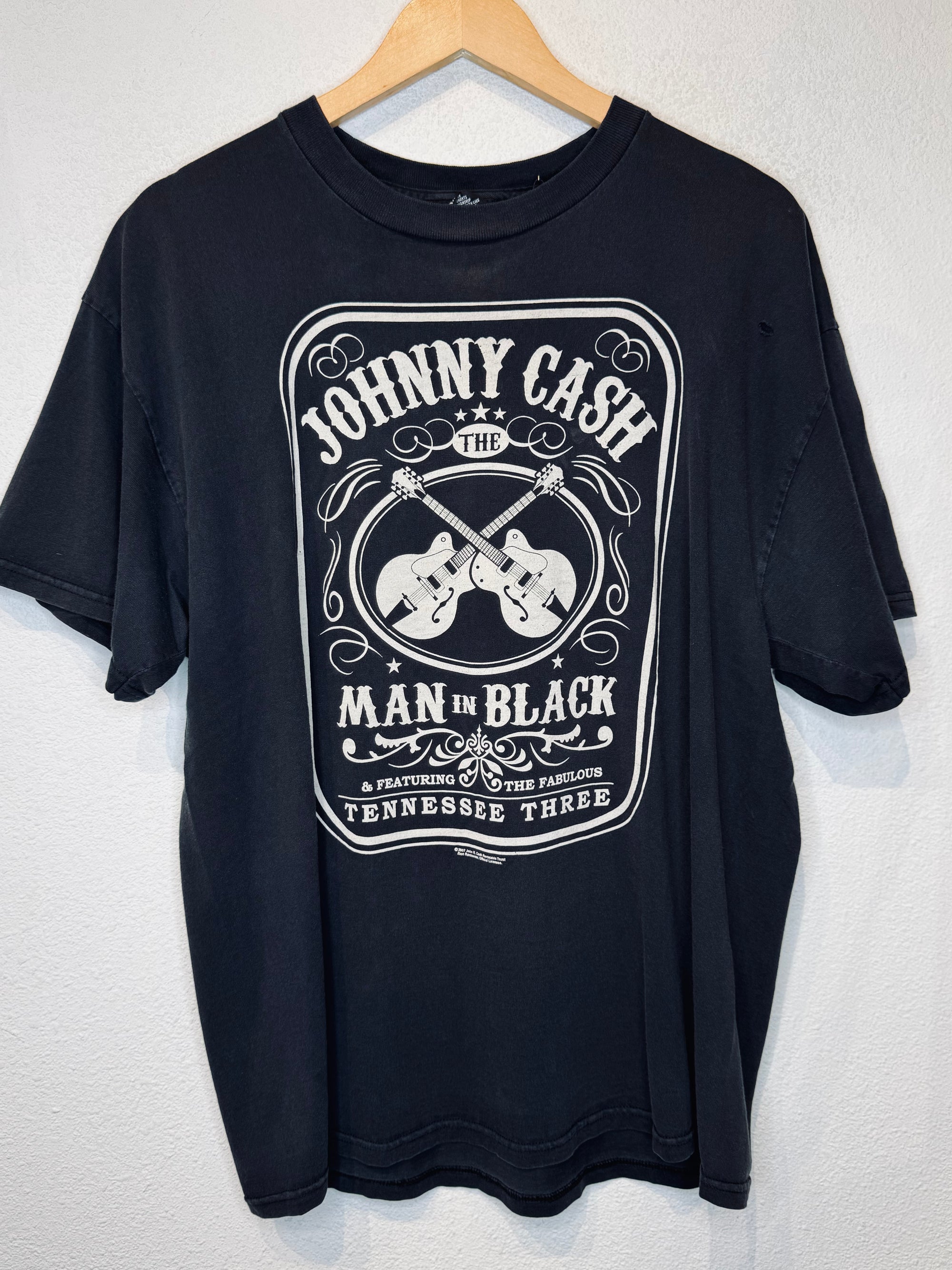 Johnny Cash Man in Black Vintage Tee