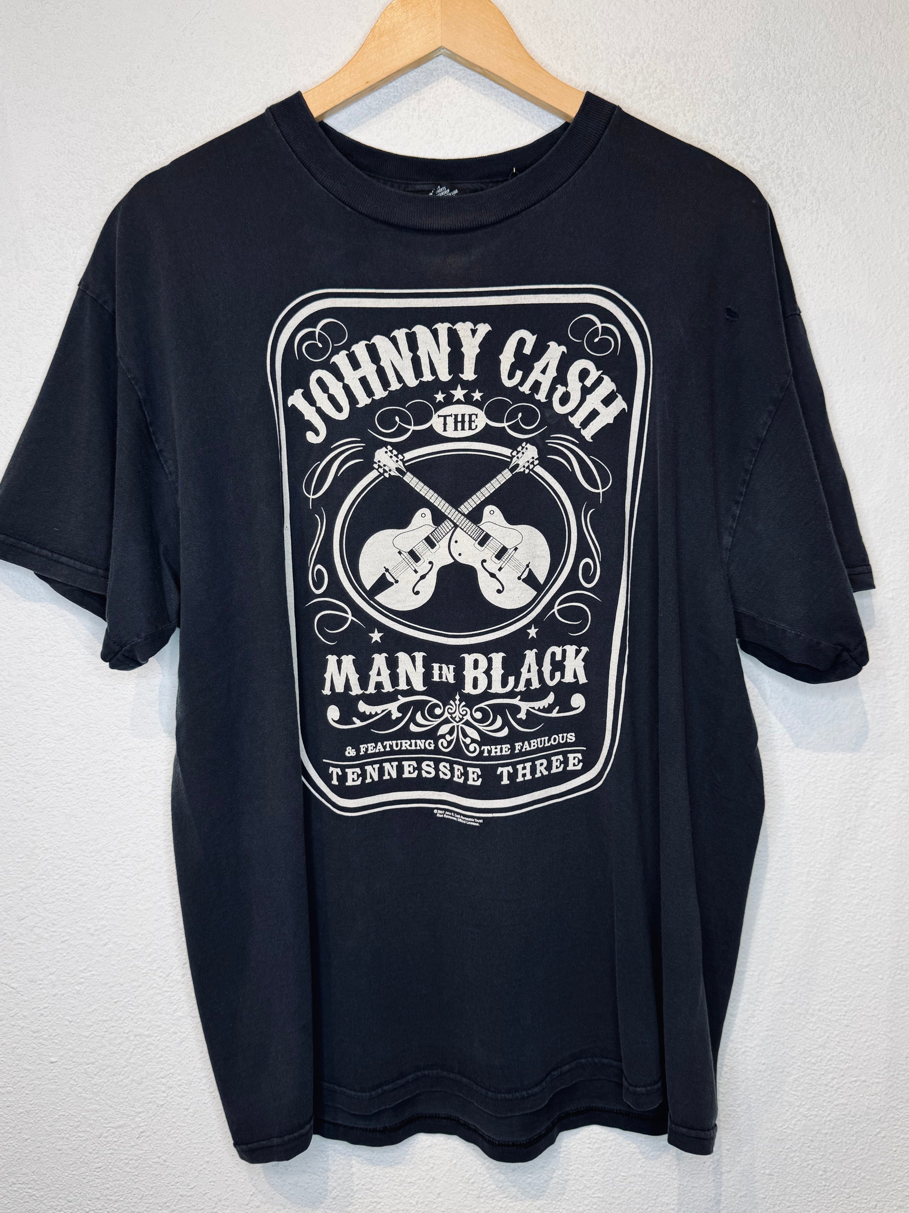 Johnny Cash Man in Black Vintage Tee