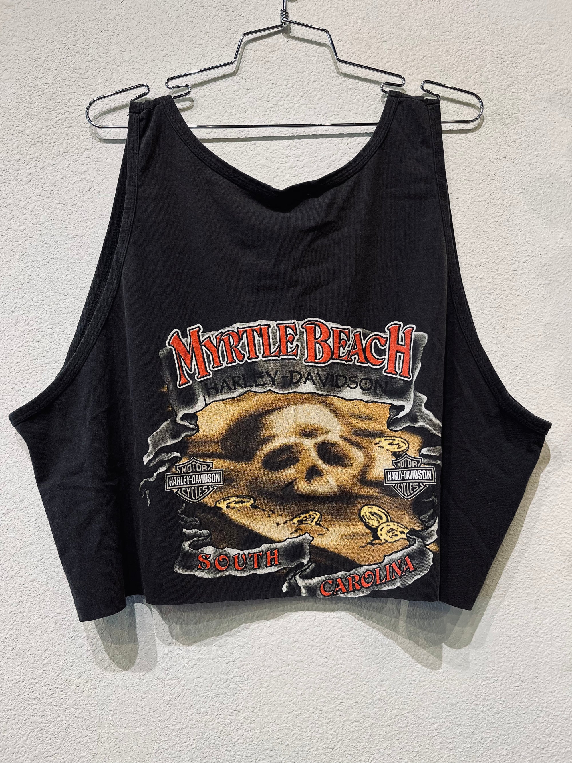 Myrtle Beach Harley Vintage Crop Tank