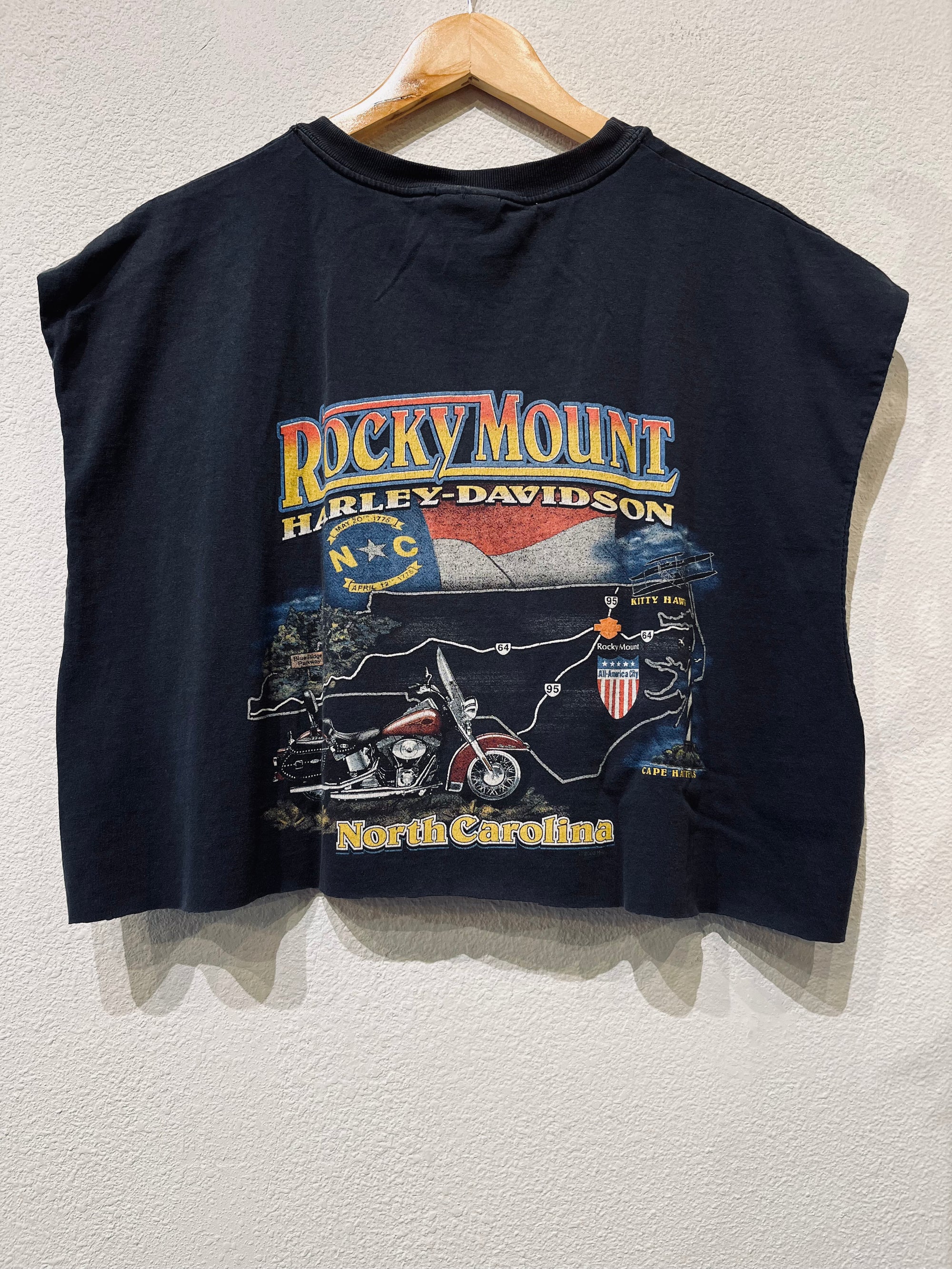 Rocky Mountain Harley Vintage Crop Tank