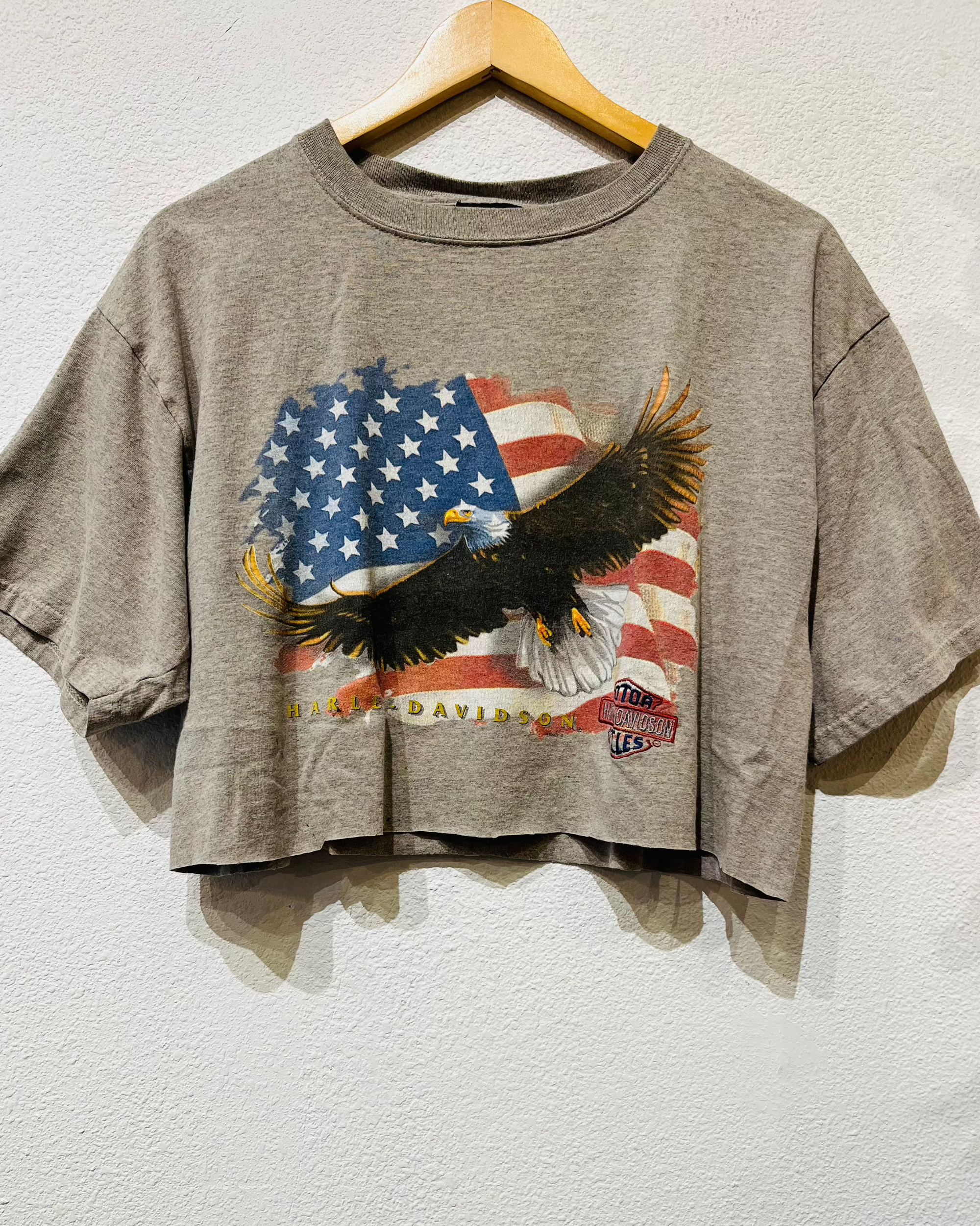 Classic Harley Vintage Crop Tee