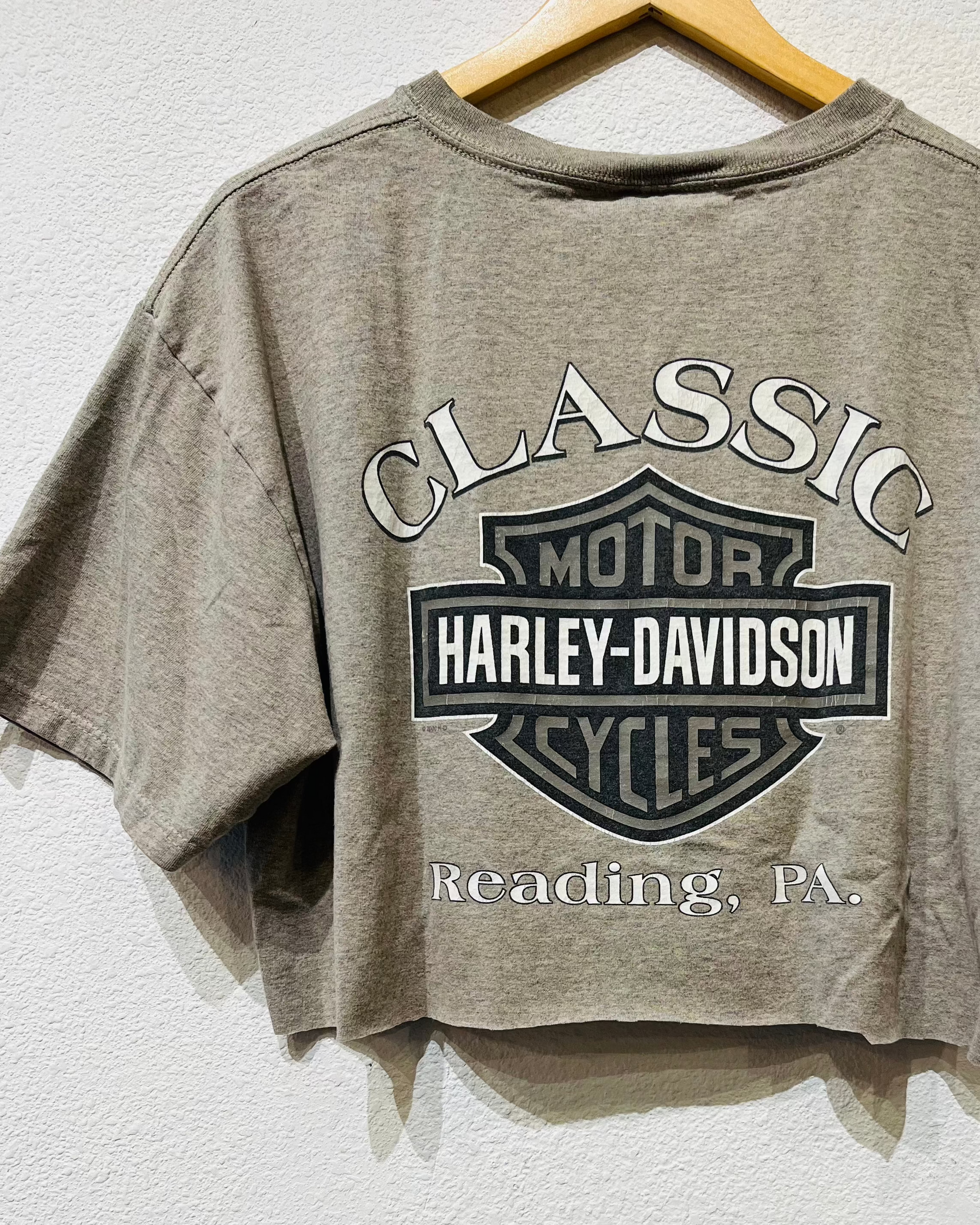 Classic Harley Vintage Crop Tee