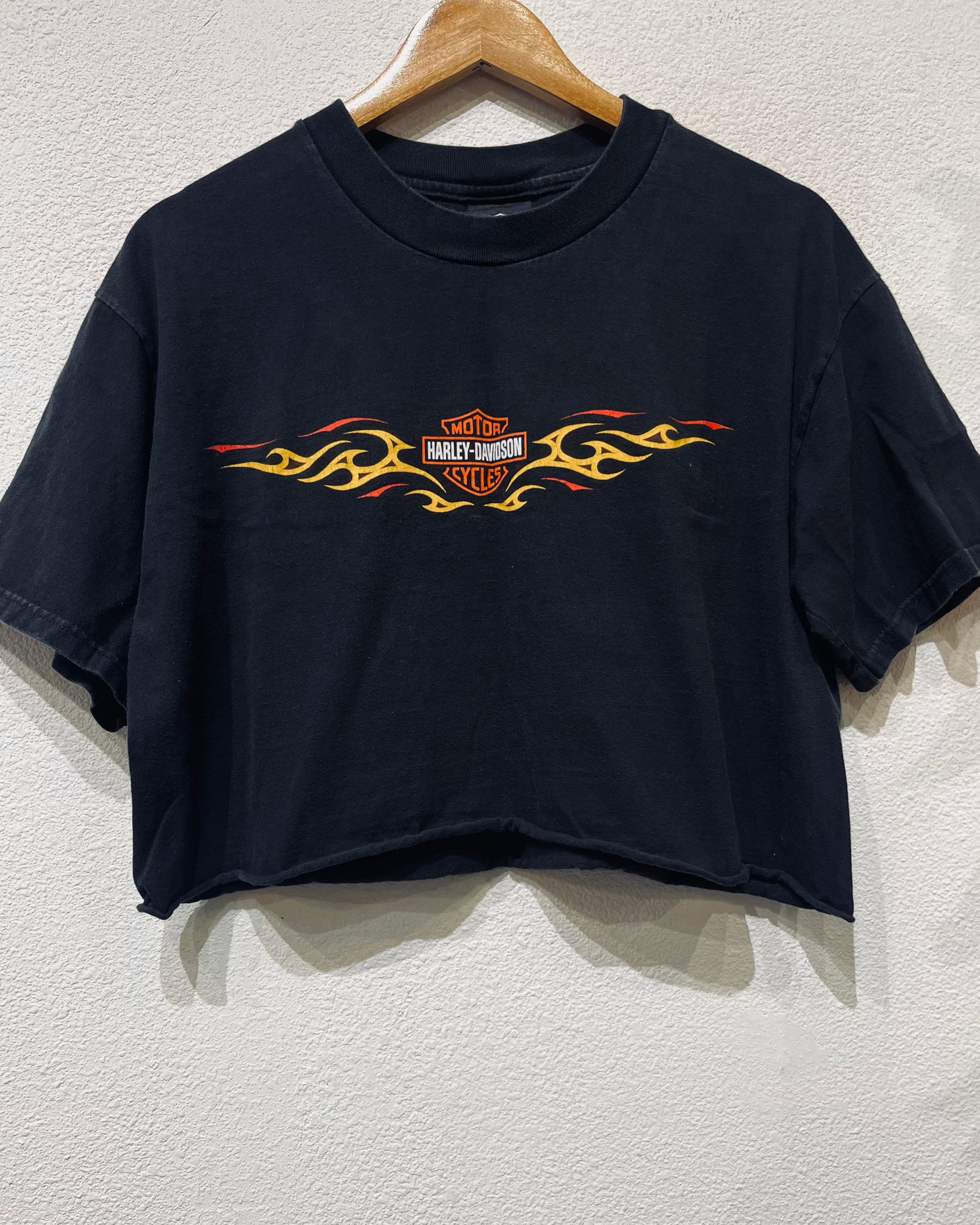 Lancaster Harley Vintage Crop Tee