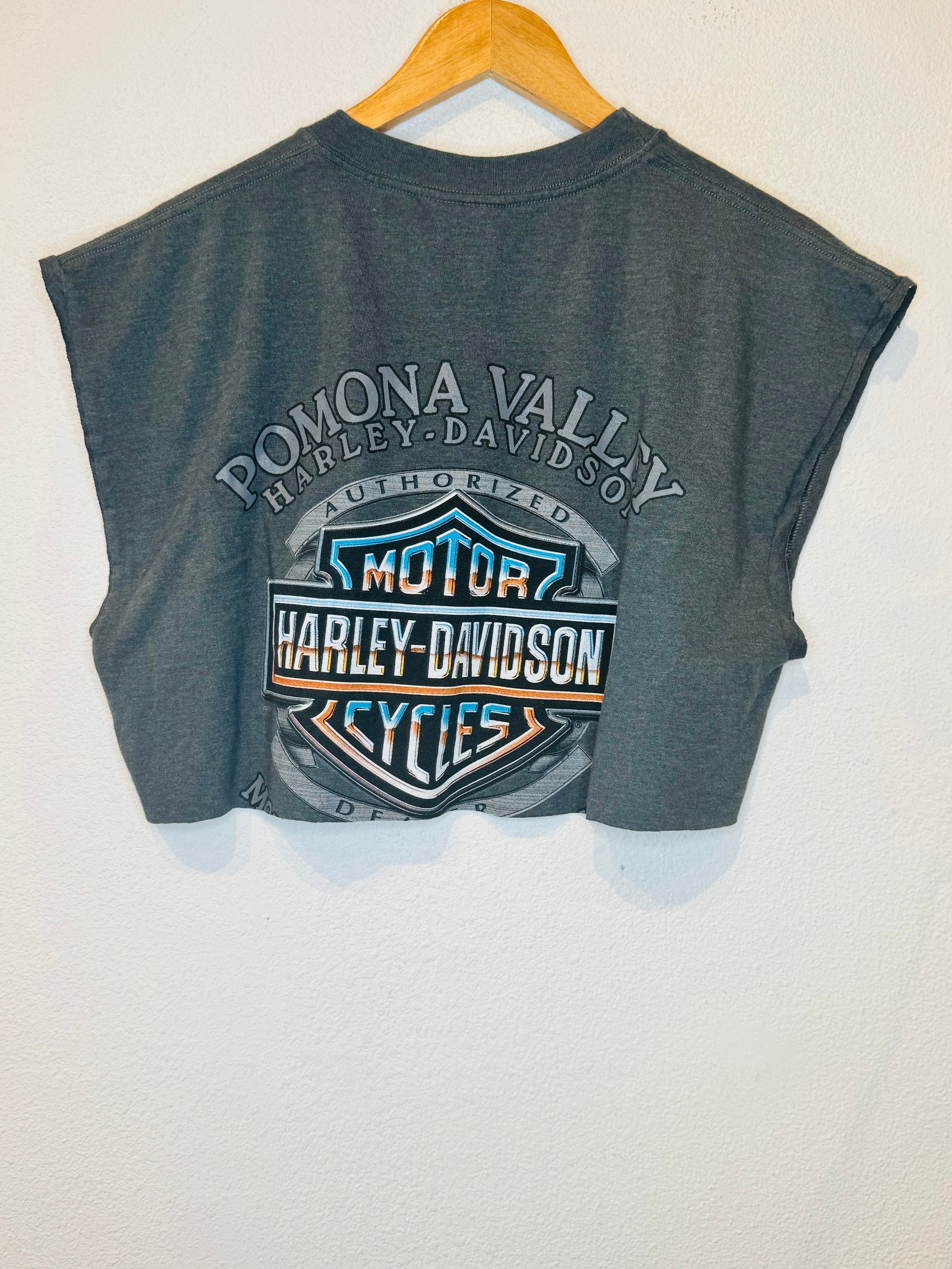 Pomona Harley Vintage Crop Tank