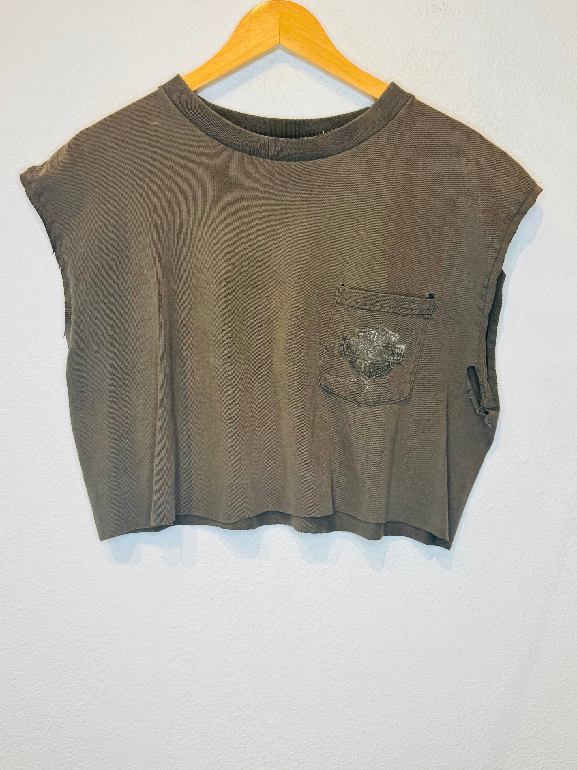Eastside Harley Vintage Crop Tank