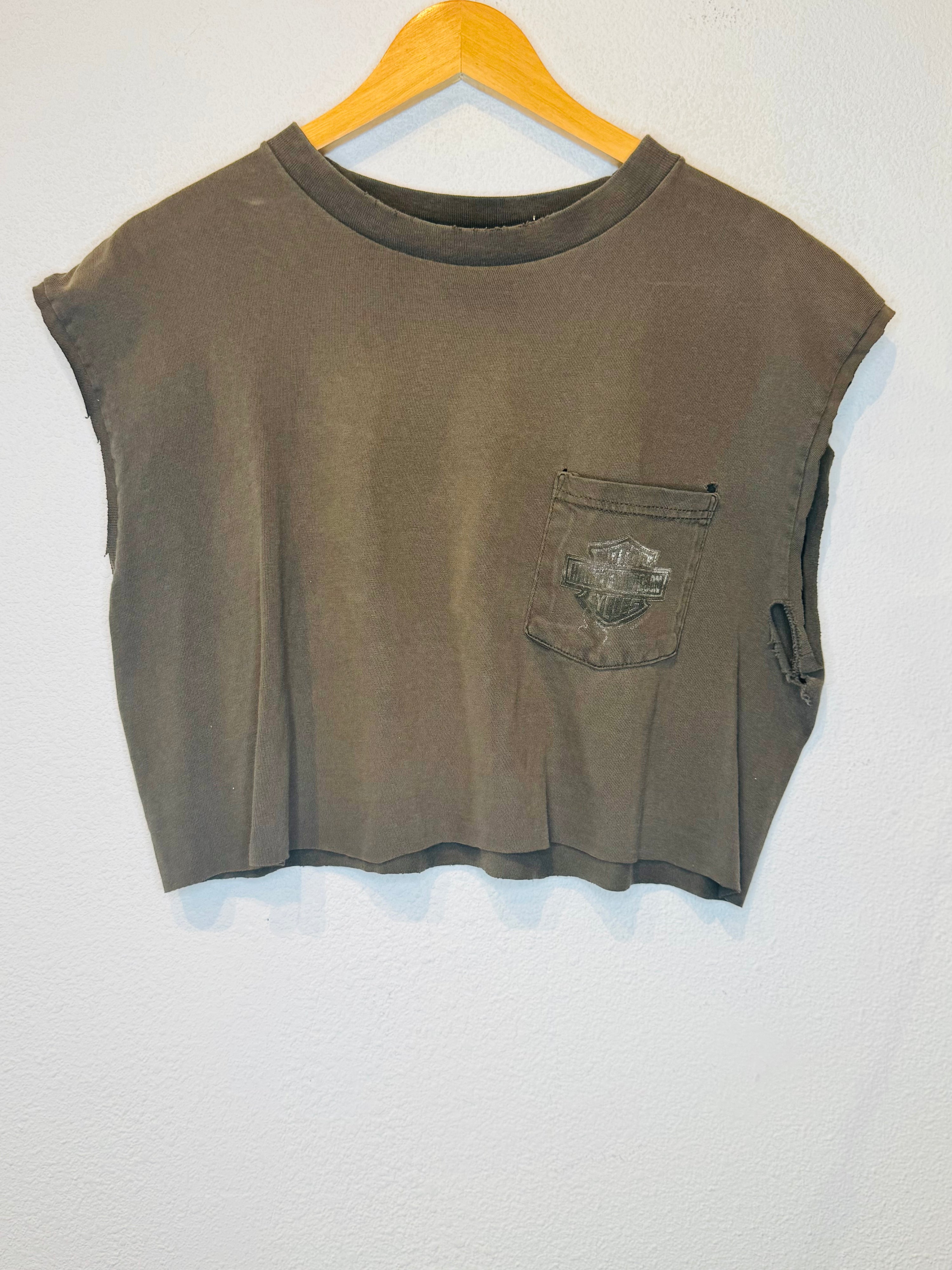 Eastside Harley Vintage Crop Tank