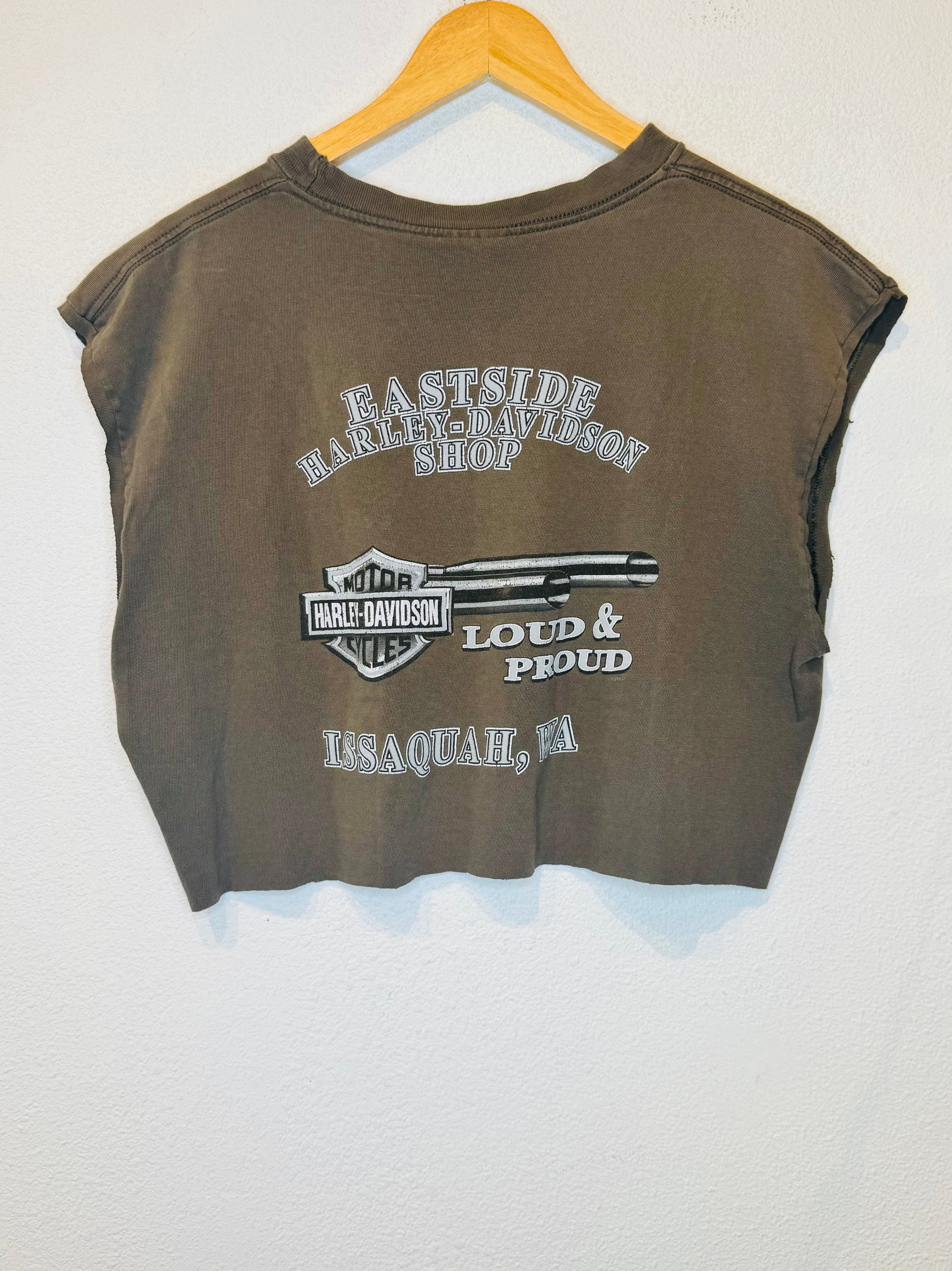 Eastside Harley Vintage Crop Tank
