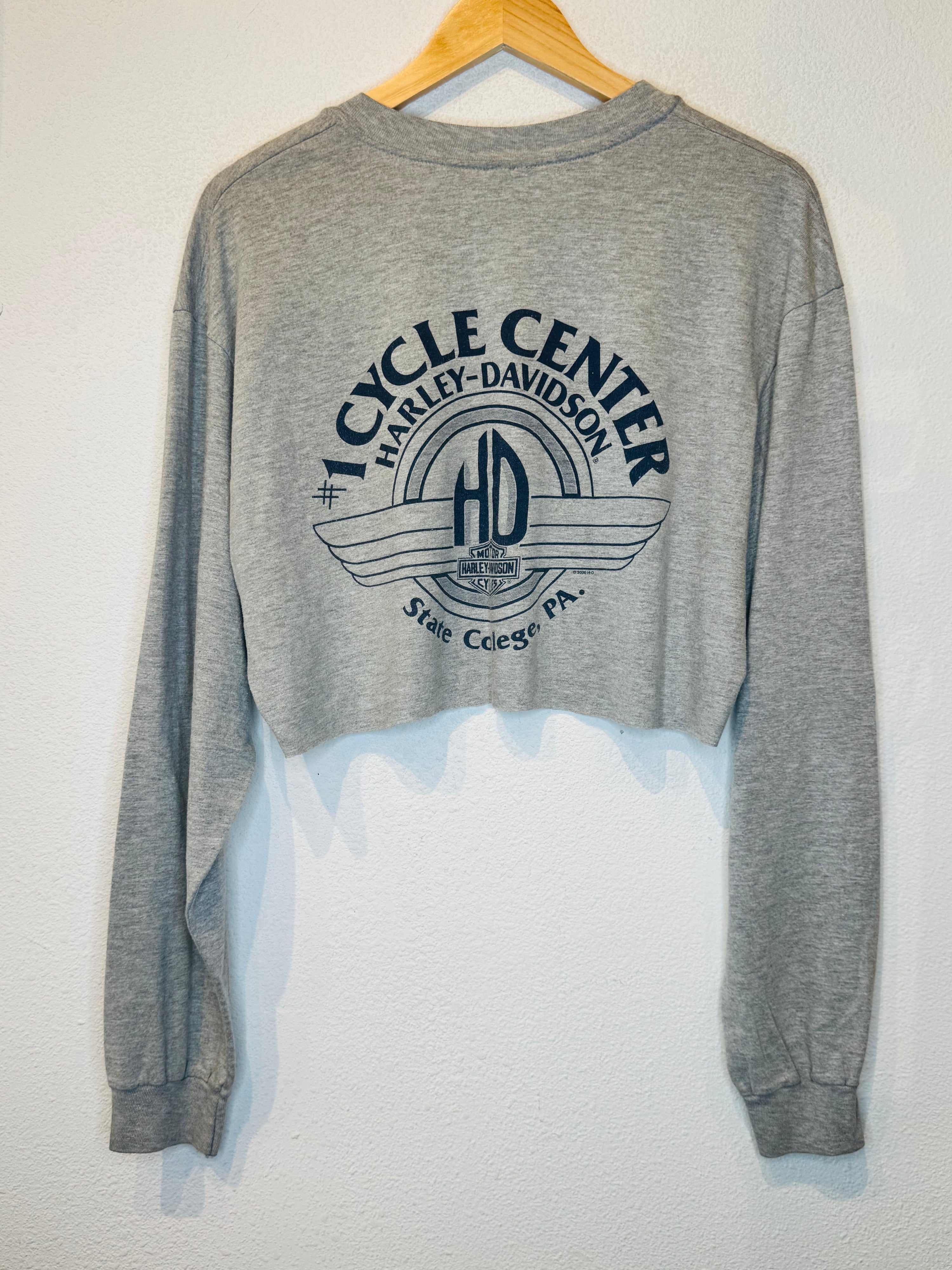Proven Harley Vintage Crop Long Sleeve