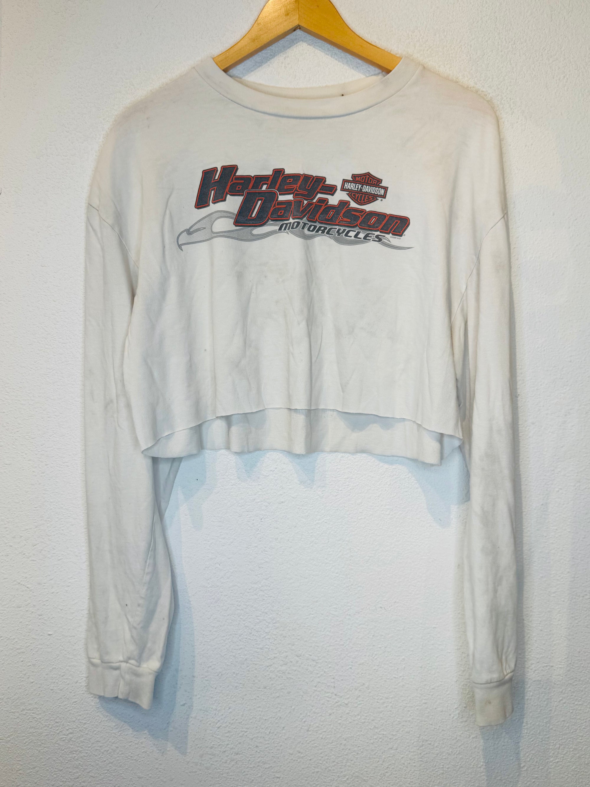 Gary Harley Vintage Crop Long Sleeve