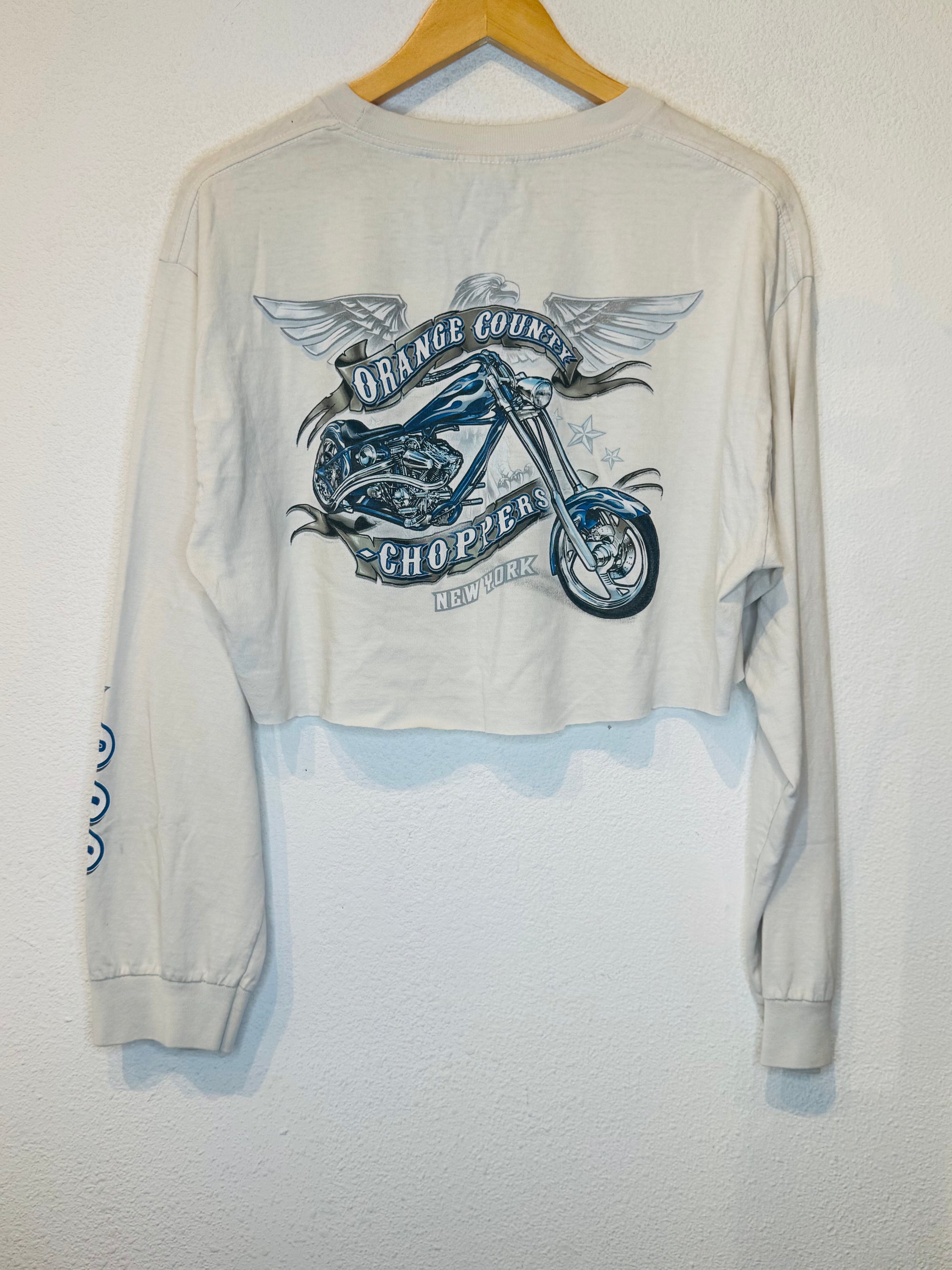 Orange County Choppers Vintage Crop Long Sleeve