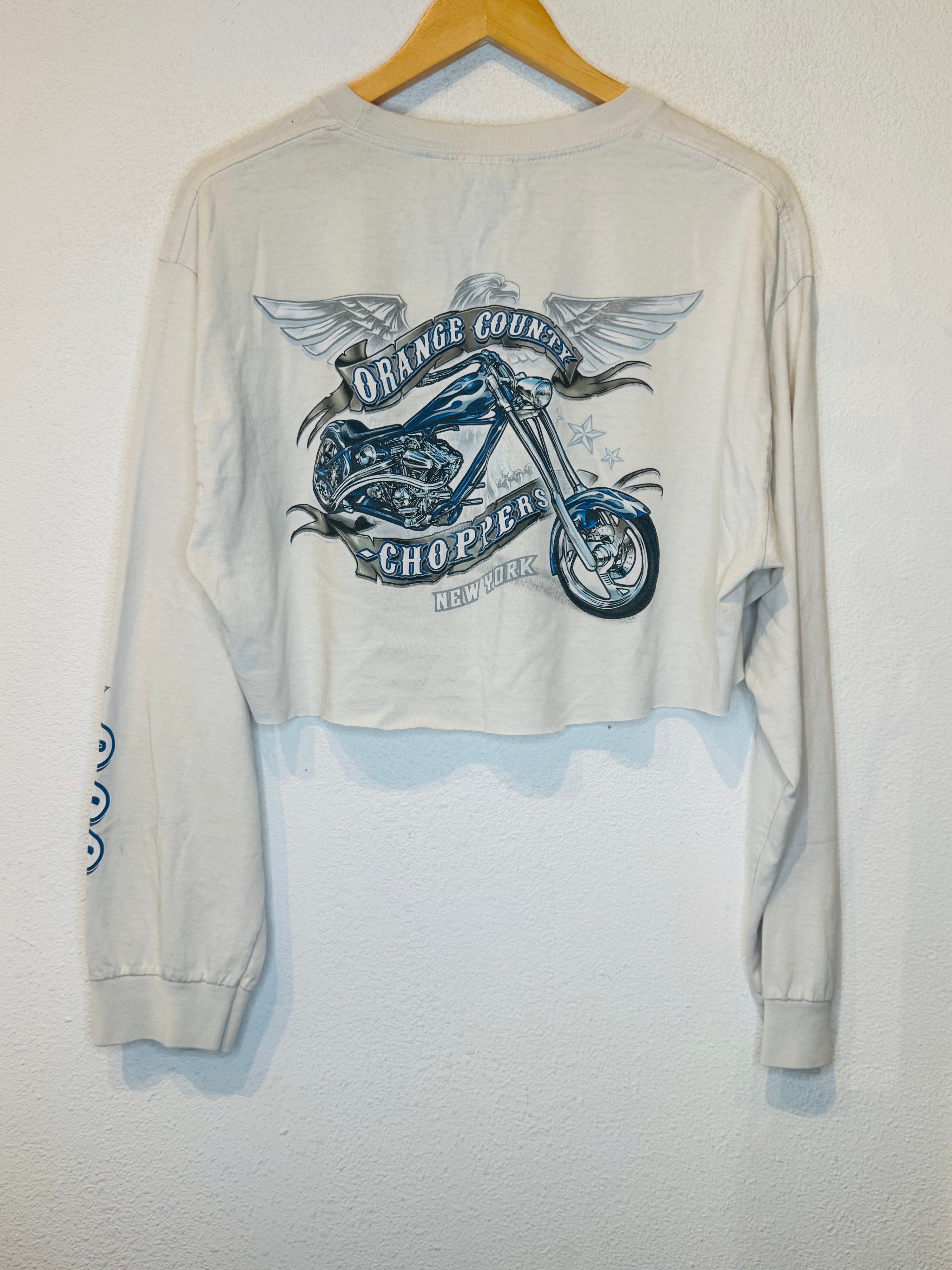 Orange County Choppers Vintage Crop Long Sleeve