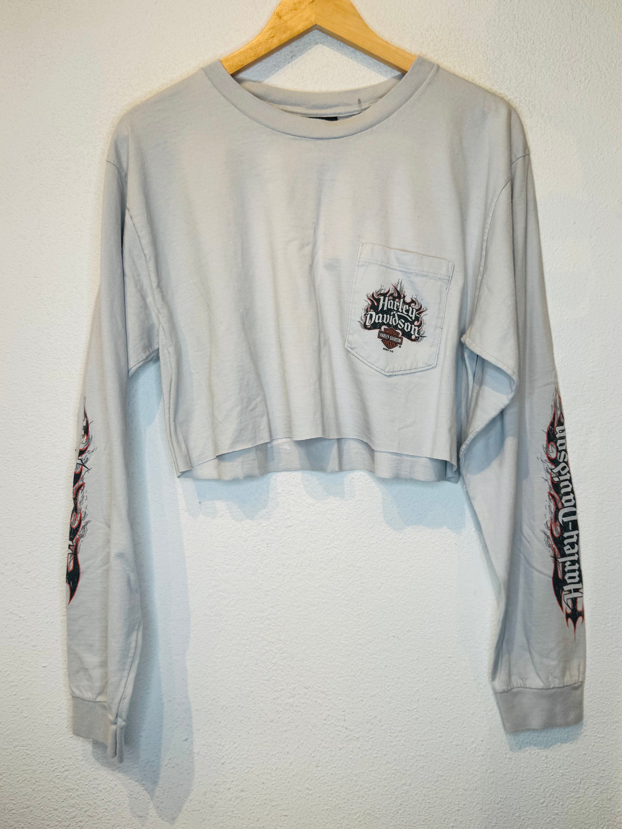 DS Harley Vintage Crop Long Sleeve