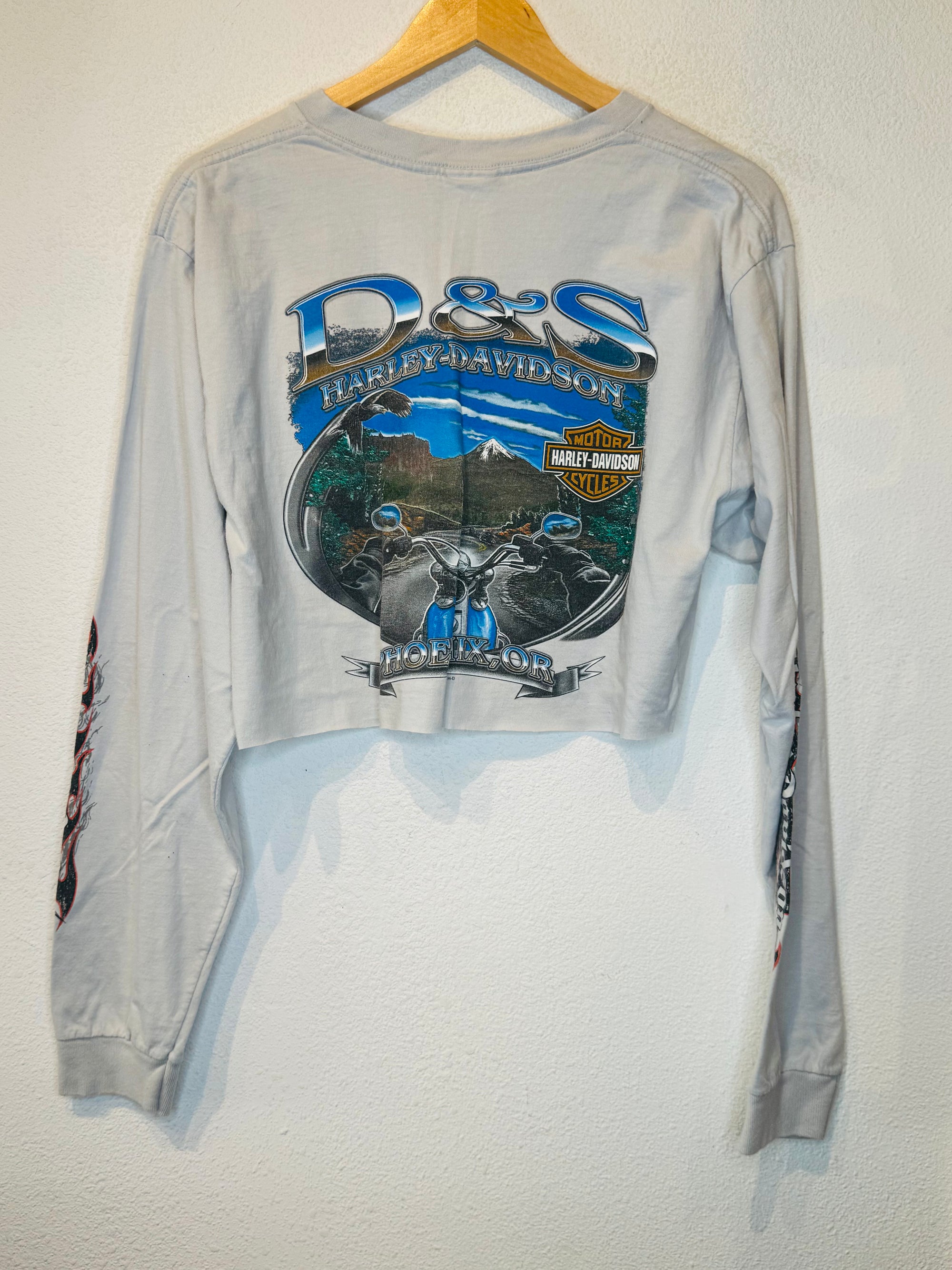DS Harley Vintage Crop Long Sleeve